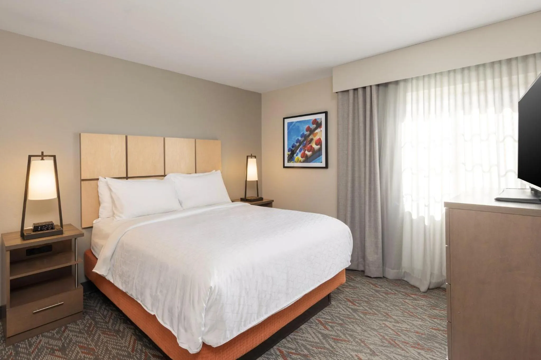 Photo of the whole room, Bed in Candlewood Suites Anaheim - Resort Area by IHG