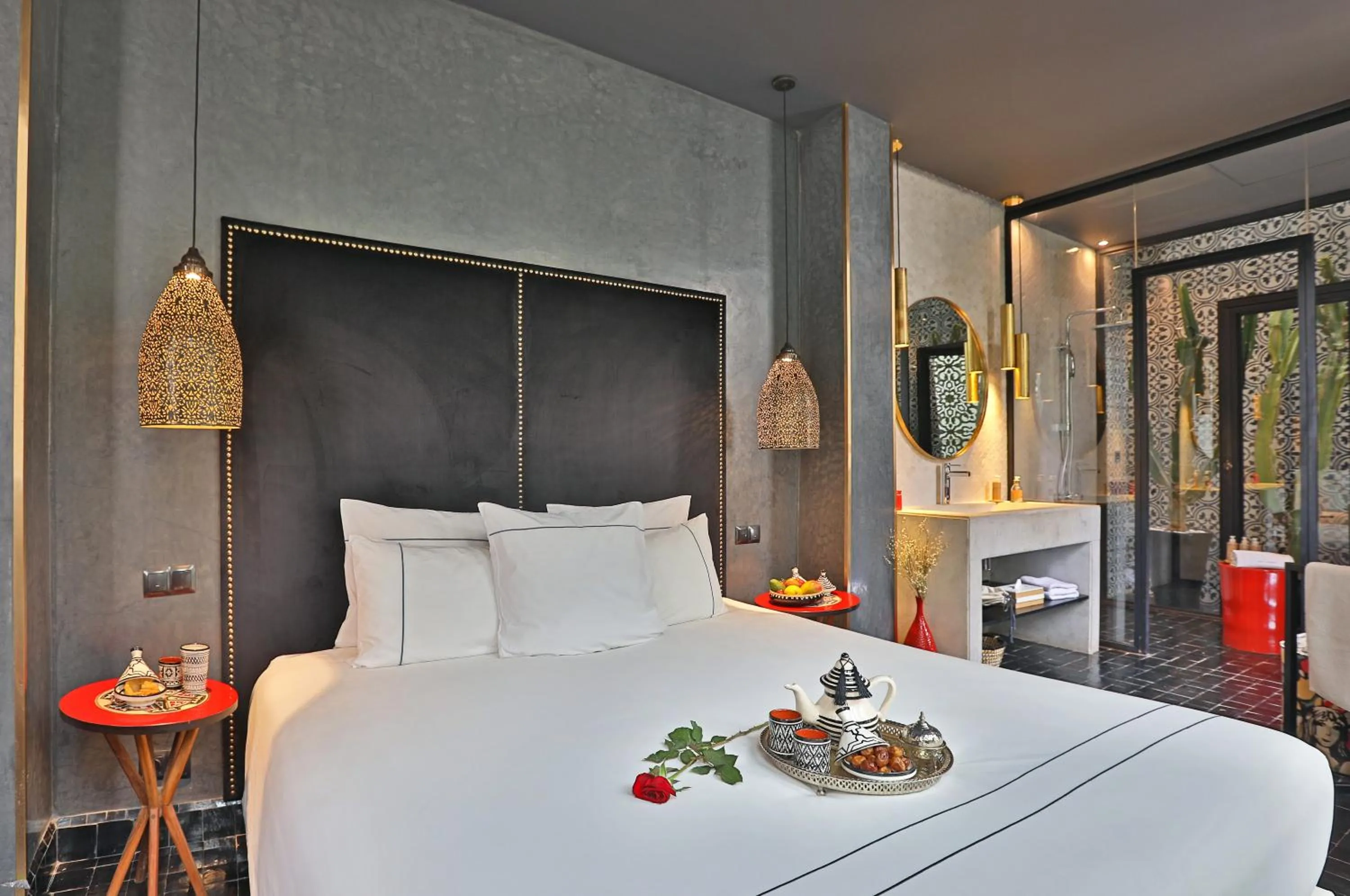 View (from property/room), Bed in Dar Kandi