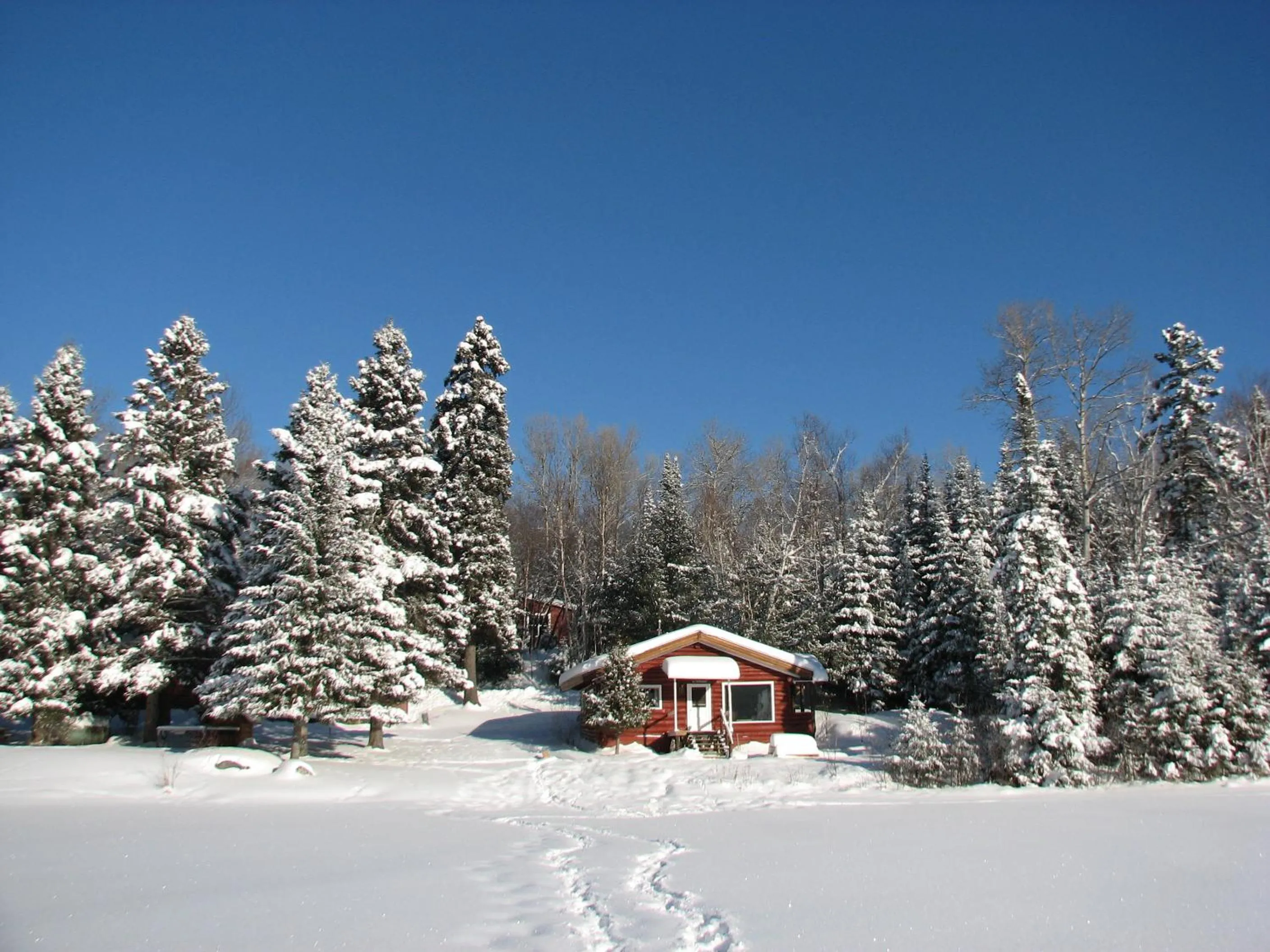 Natural landscape in Kan-à-Mouche Pourvoirie Auberge et Chalets