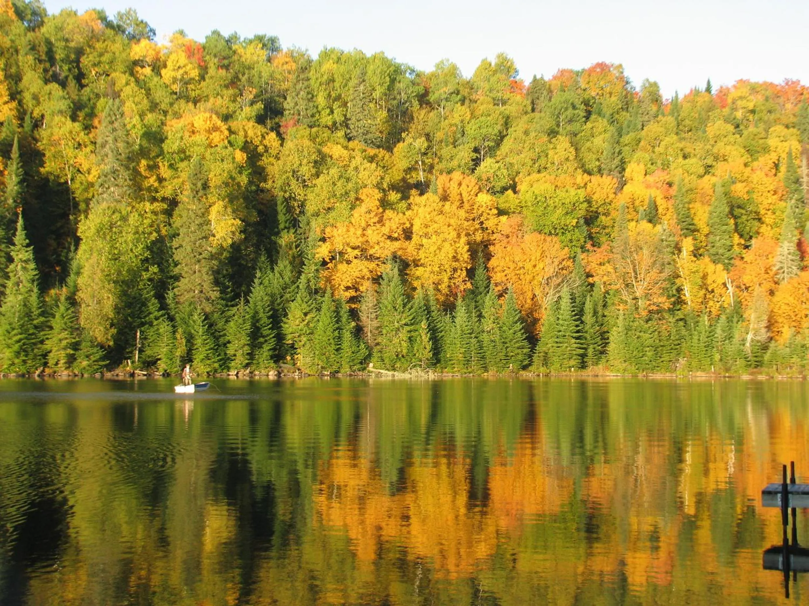 Natural landscape in Kan-à-Mouche Pourvoirie Auberge et Chalets