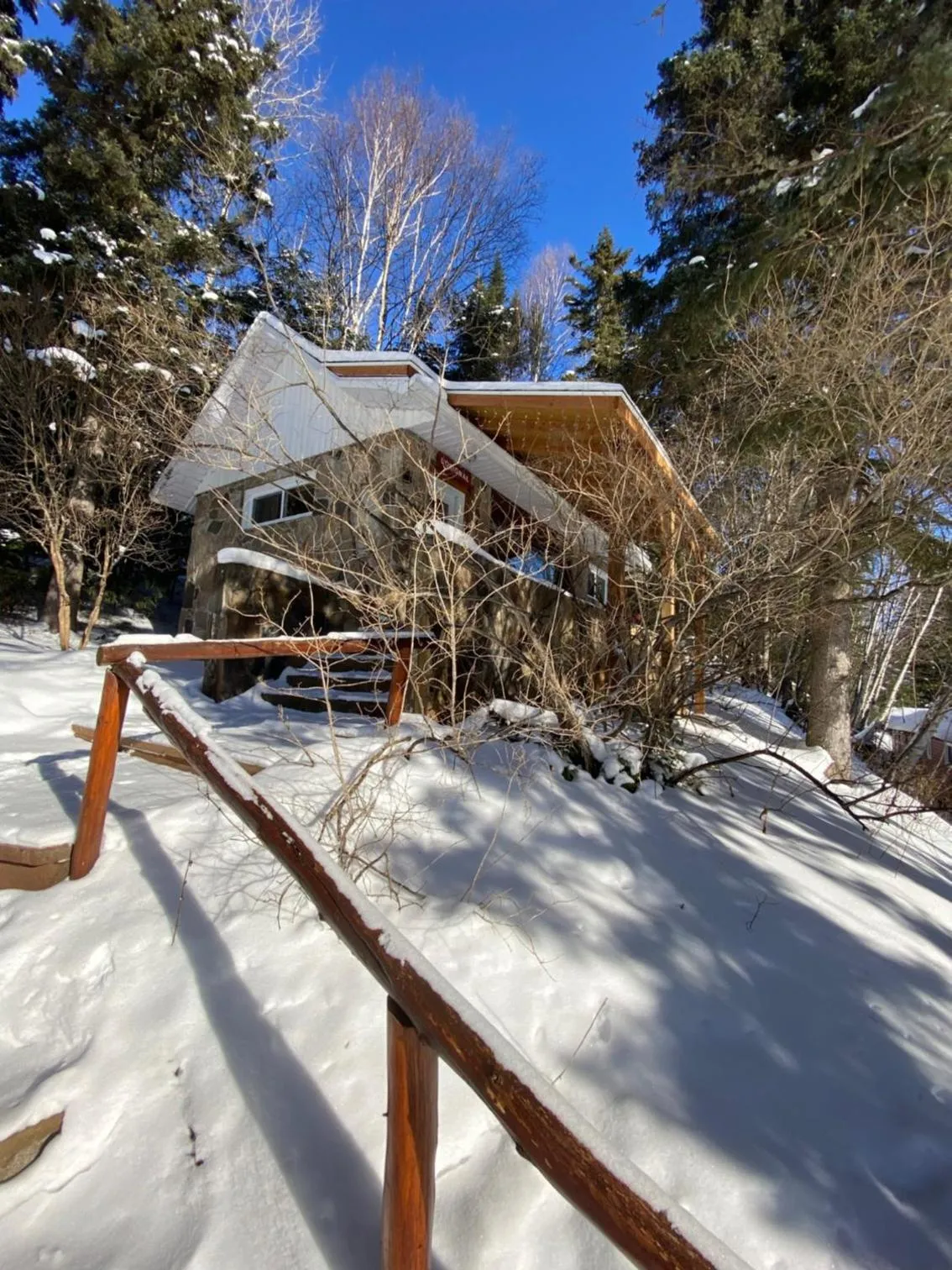 View (from property/room) in Kan-à-Mouche Pourvoirie Auberge et Chalets