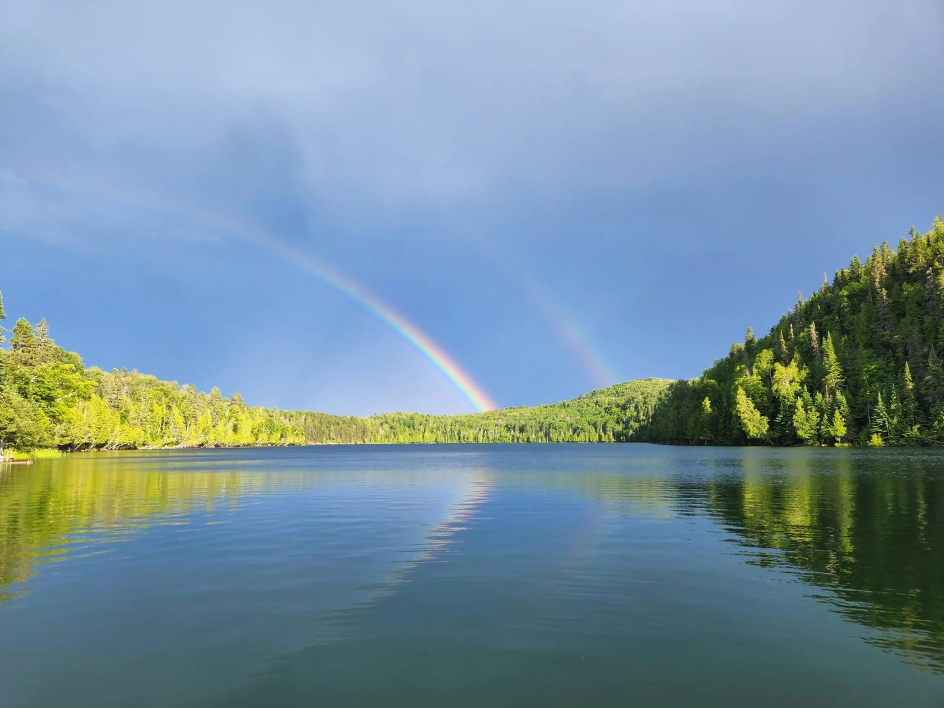 Lake view in Kan-à-Mouche Pourvoirie Auberge et Chalets