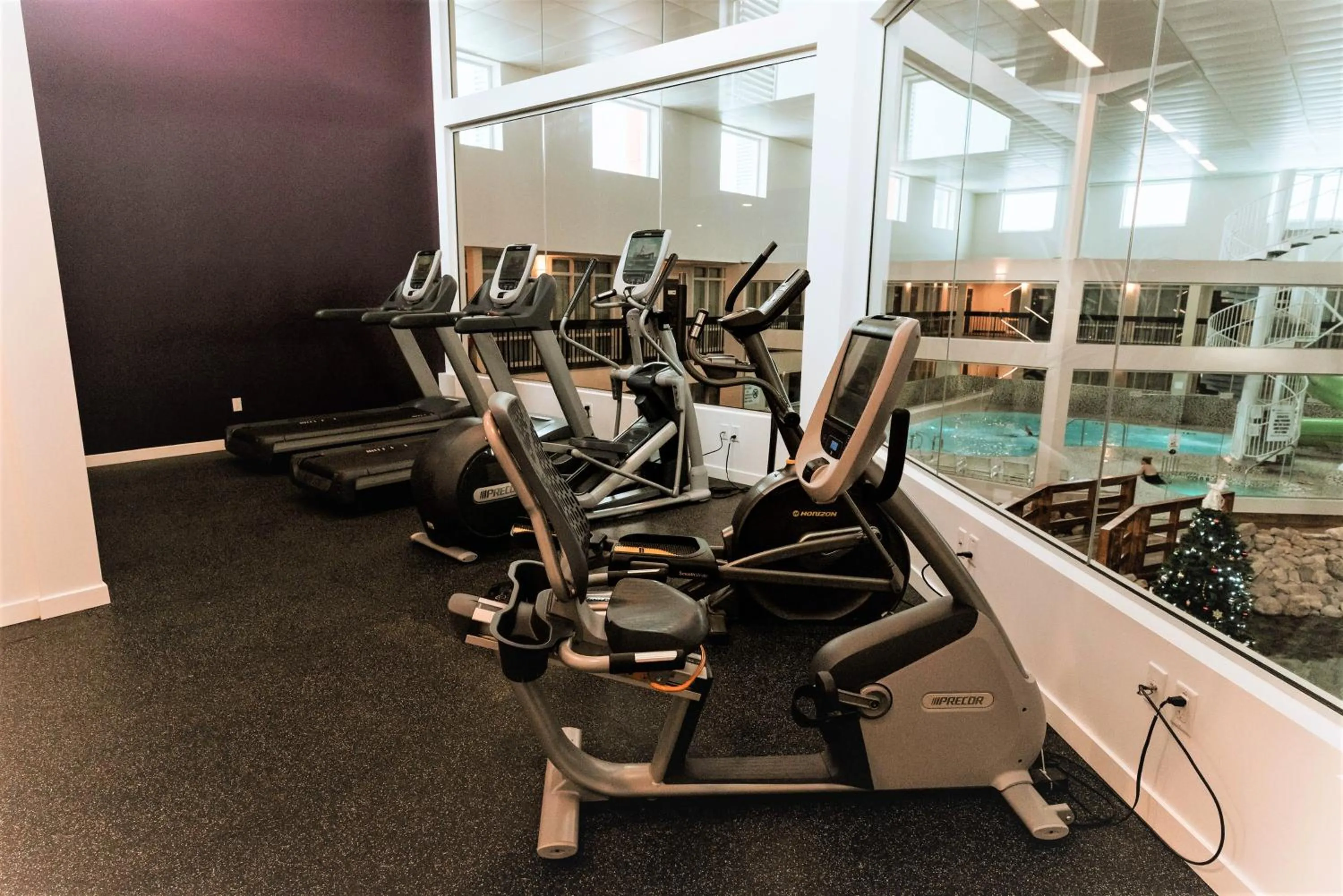 Fitness centre/facilities in Coast Nisku Inn & Conference Centre