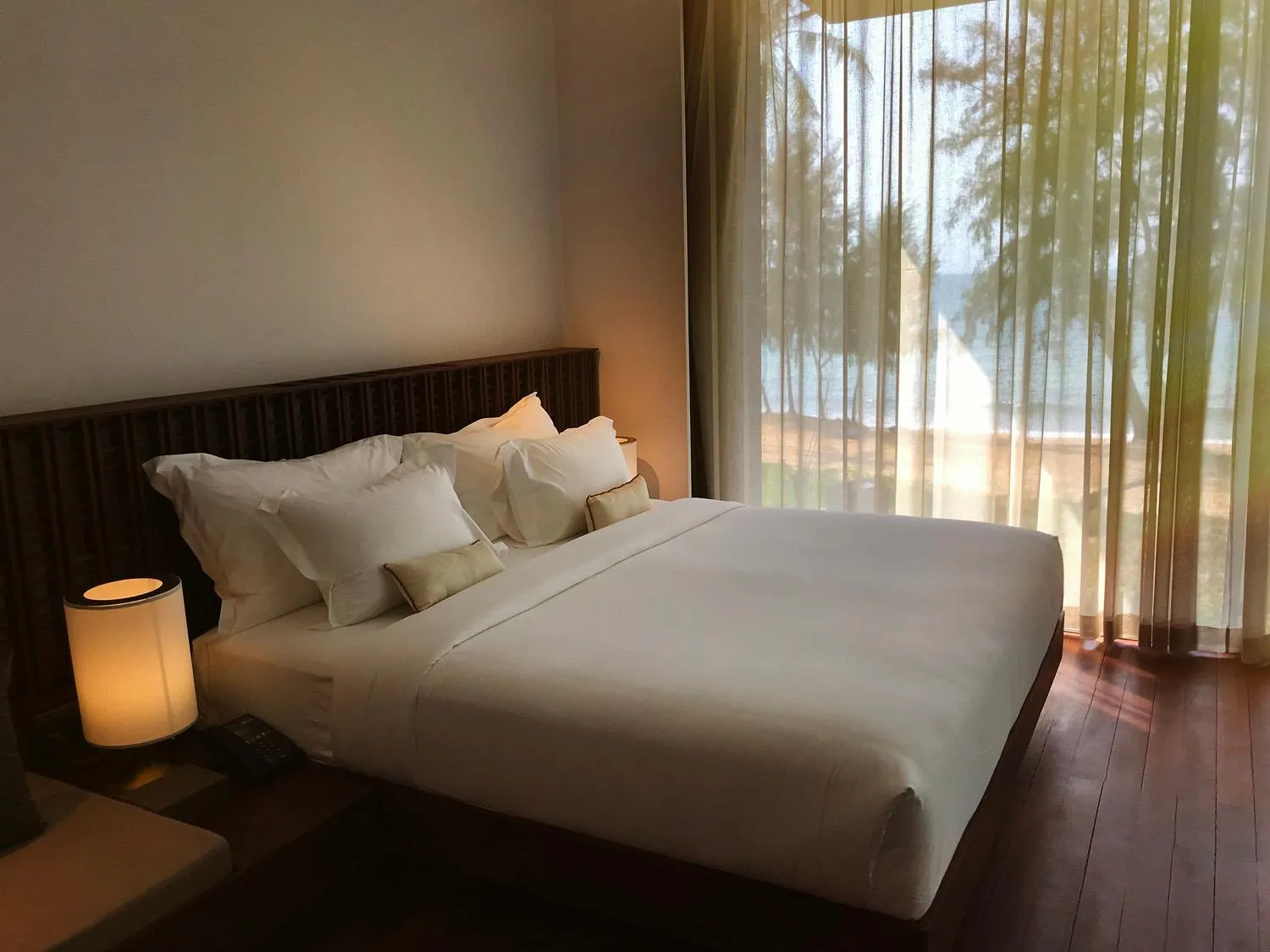 Bed in Koh Russey Resort