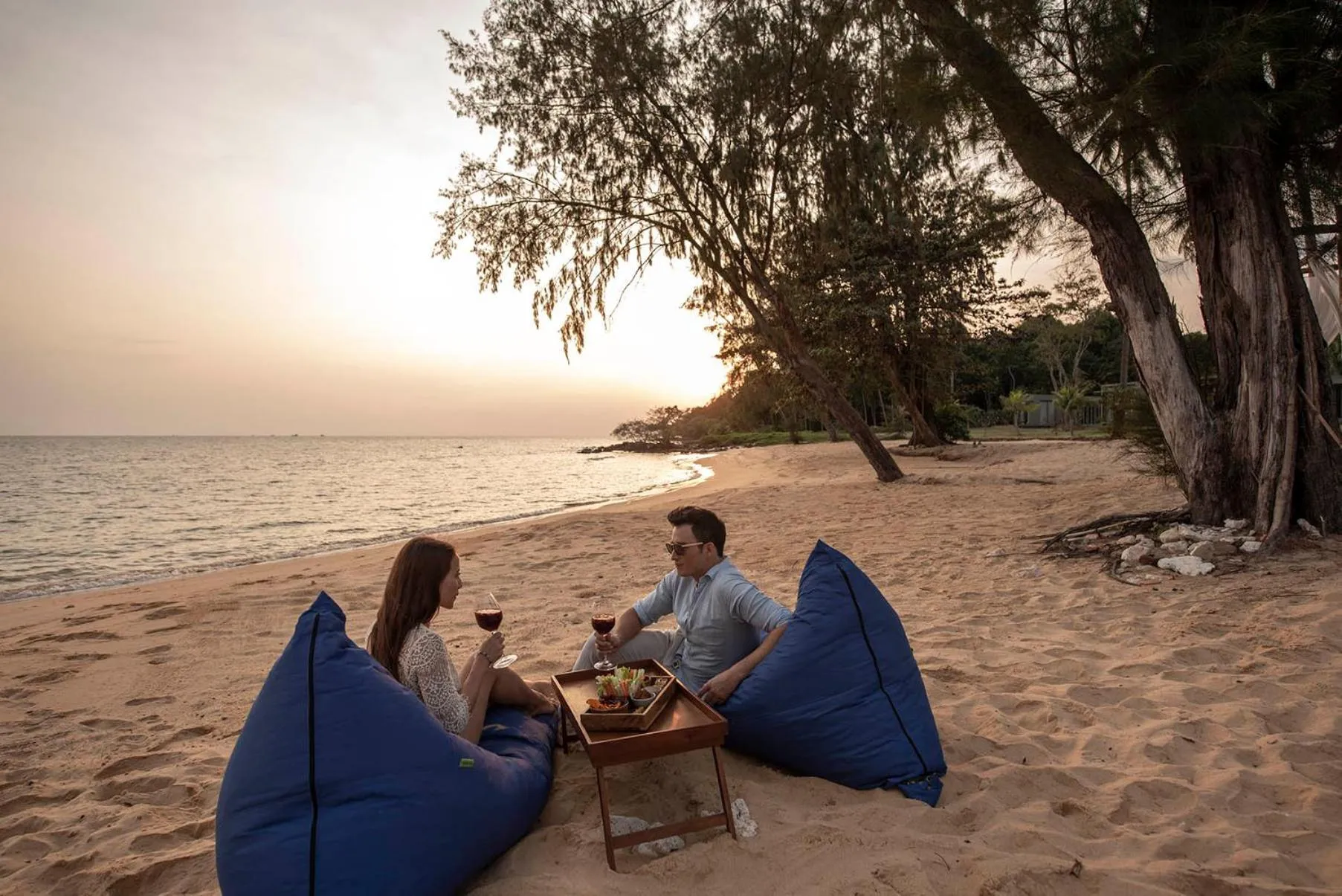 Sunset in Koh Russey Resort