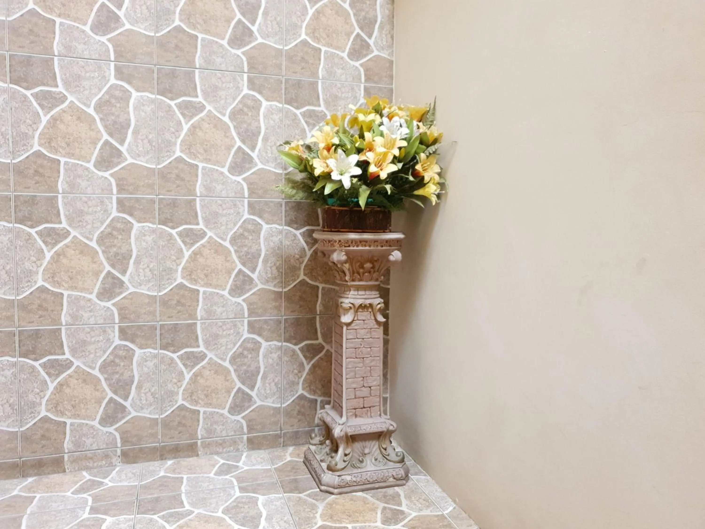 Decorative detail in Delta Inn Bogor Syariah for Indonesian Only