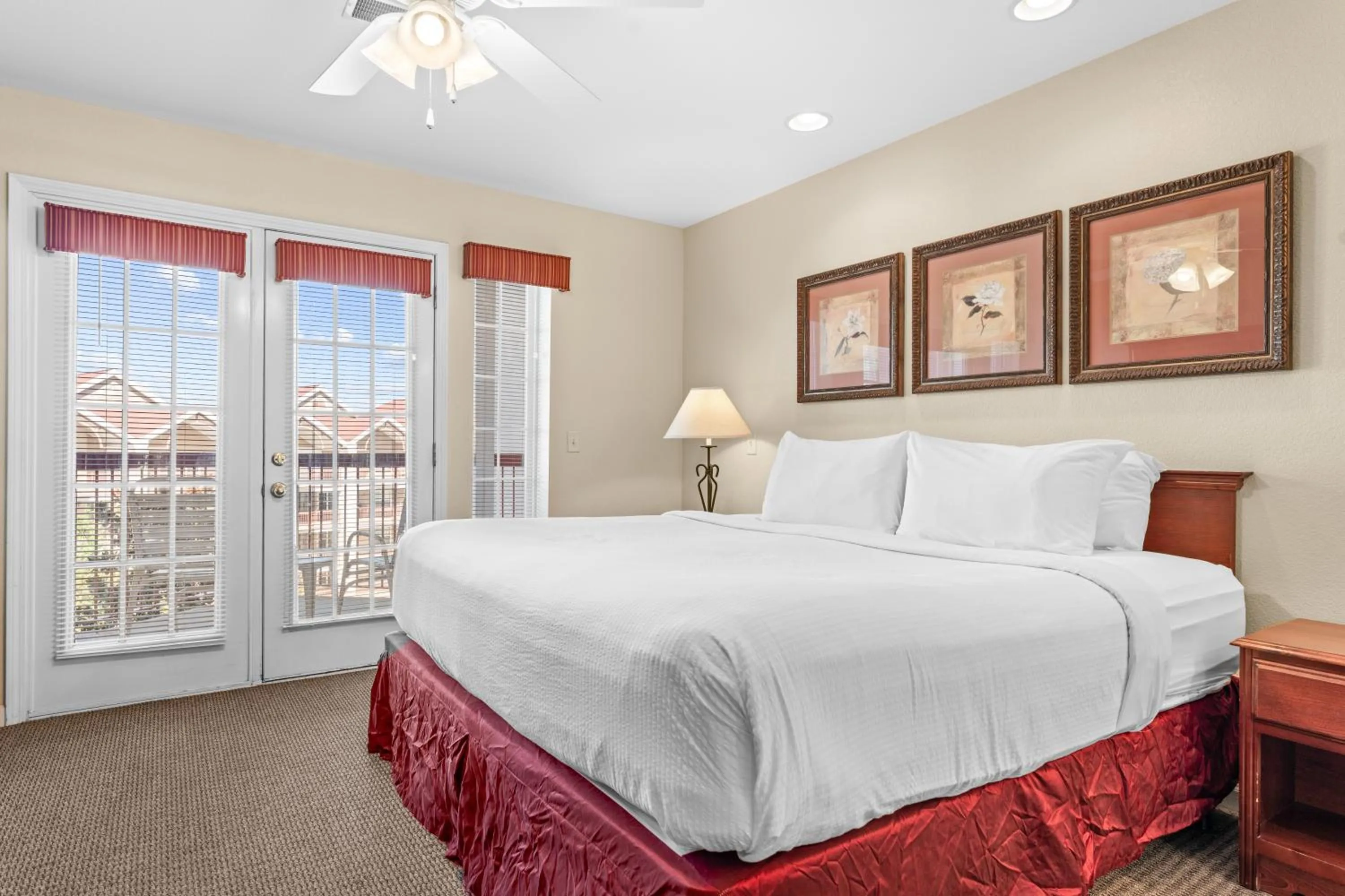 Bed in Grand Crowne Resort