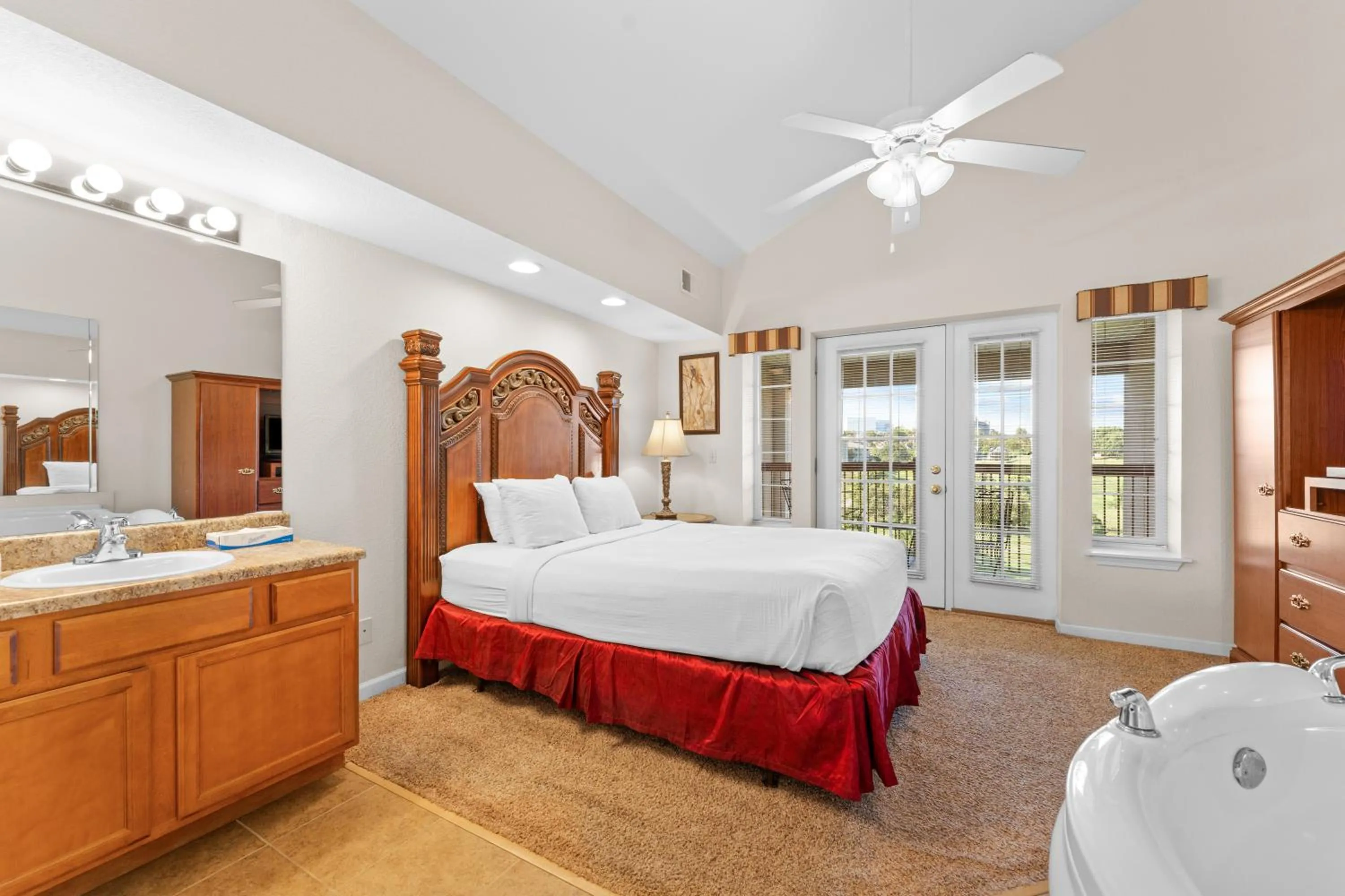 Bed in Grand Crowne Resort