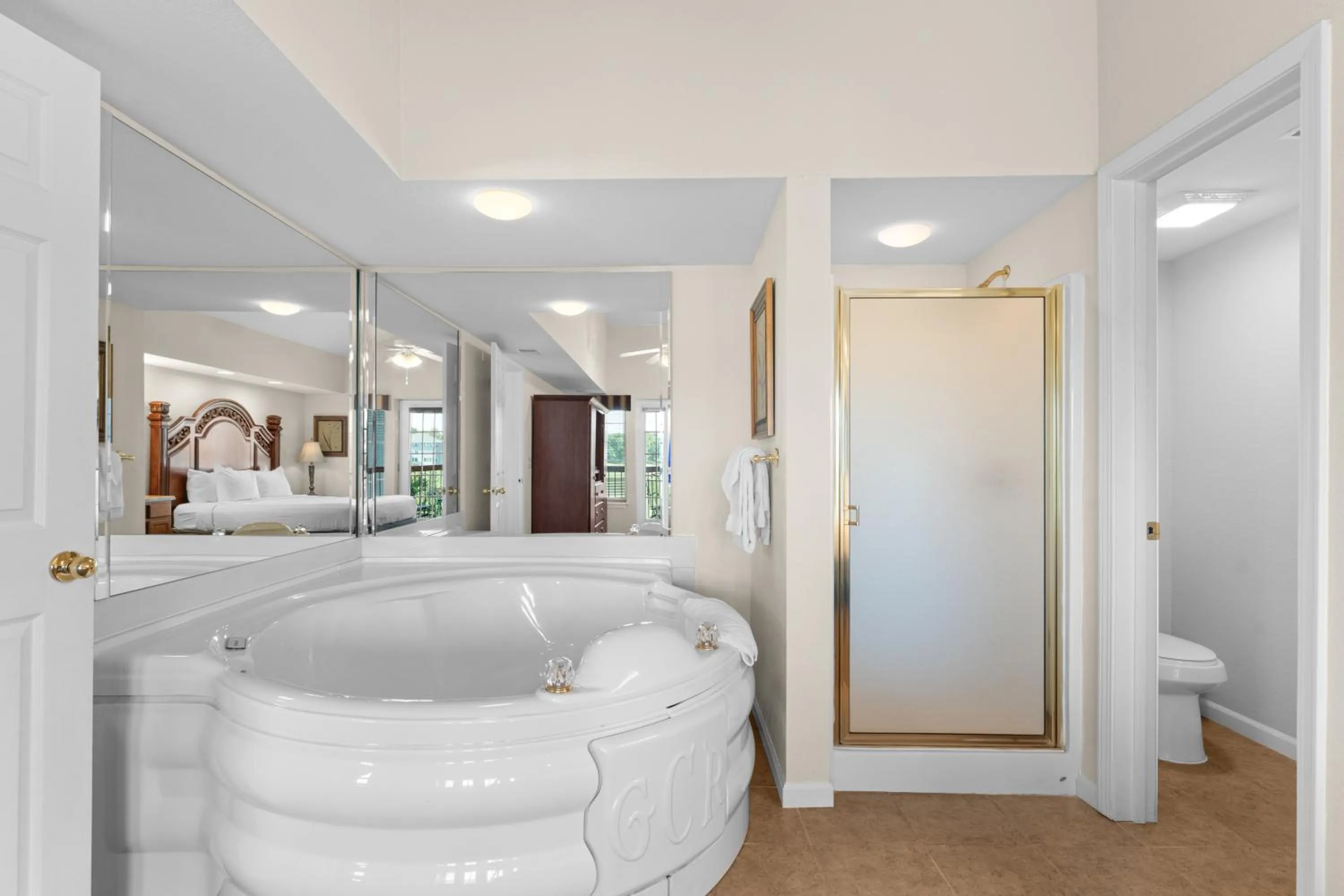 Bathroom in Grand Crowne Resort