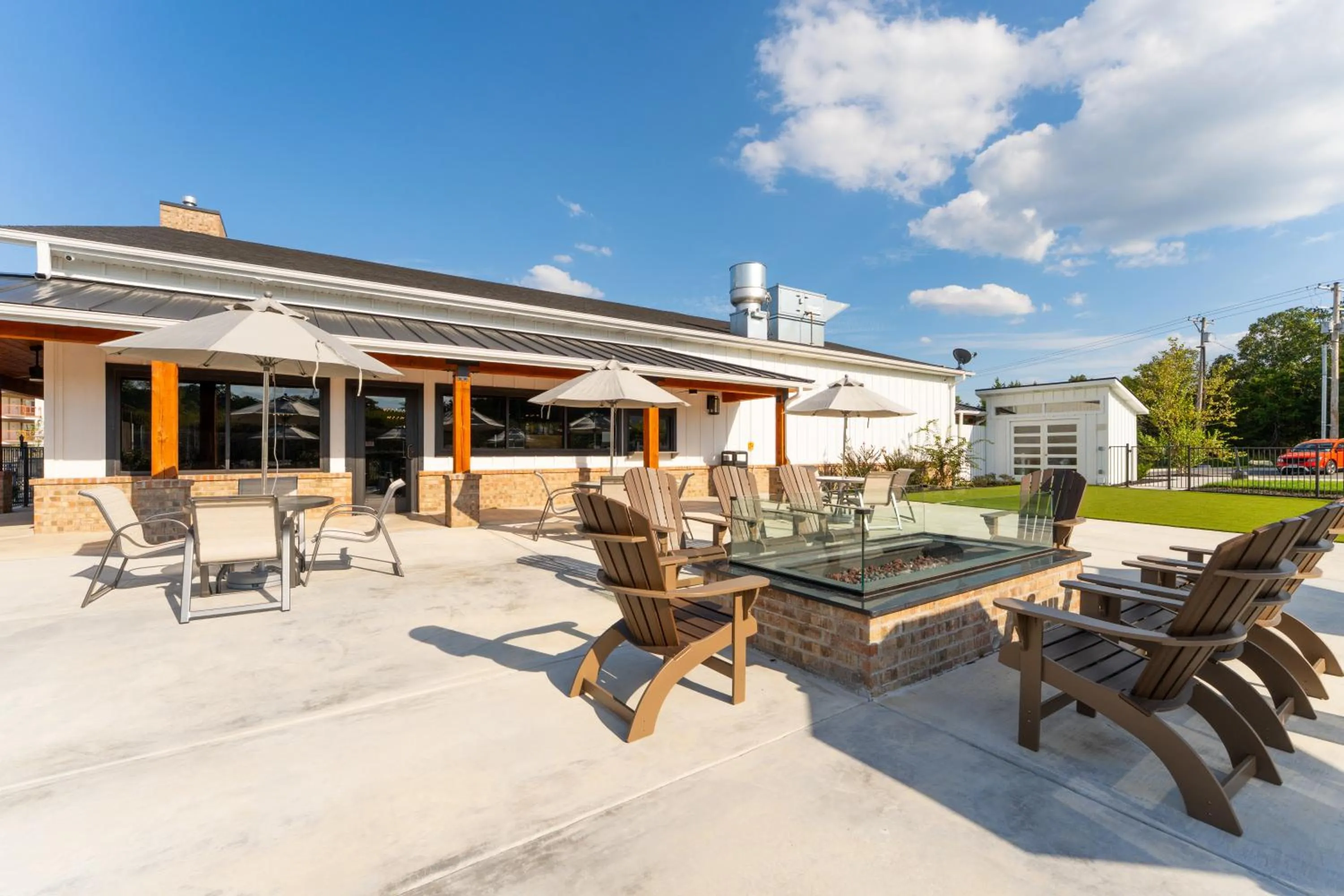 Patio in Grand Crowne Resort