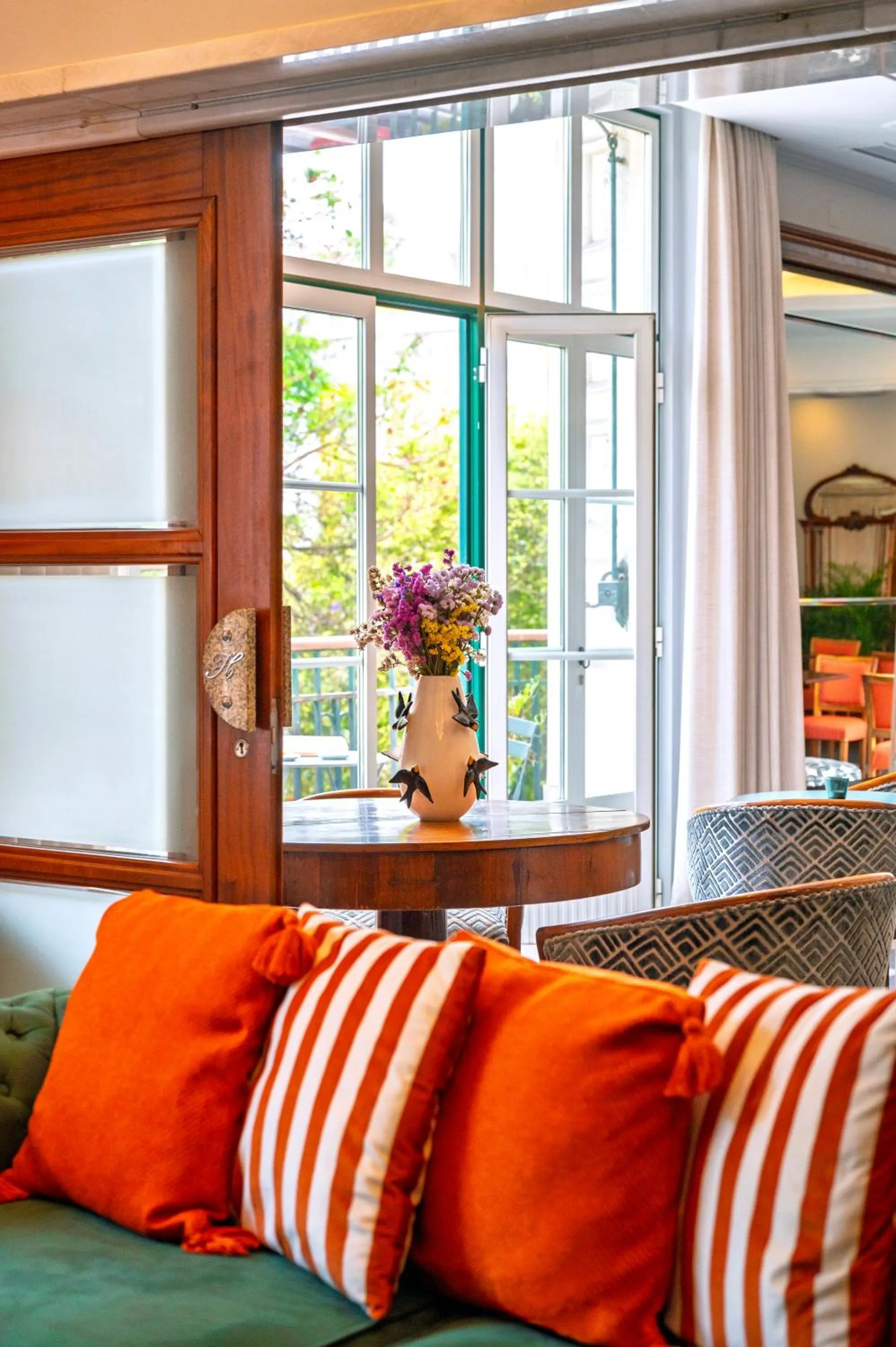 Decorative detail in Hotel Metropole