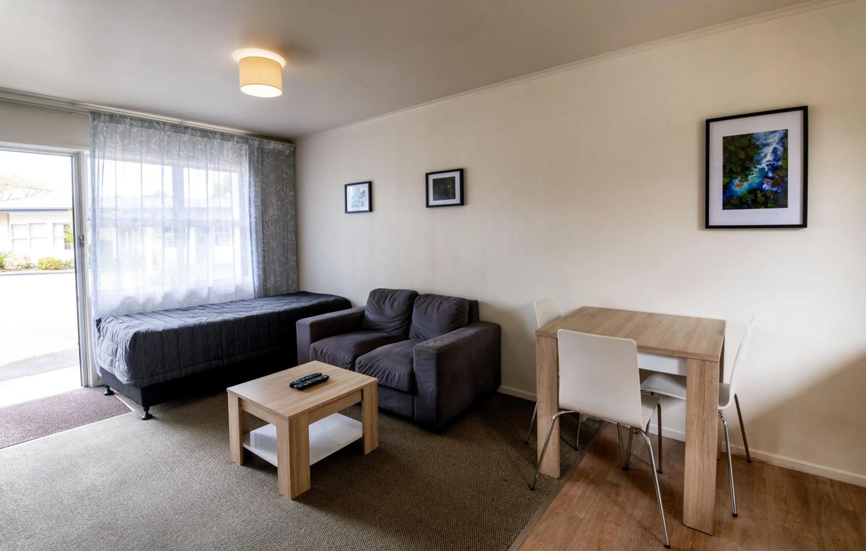 Living room in Ripple Rotorua