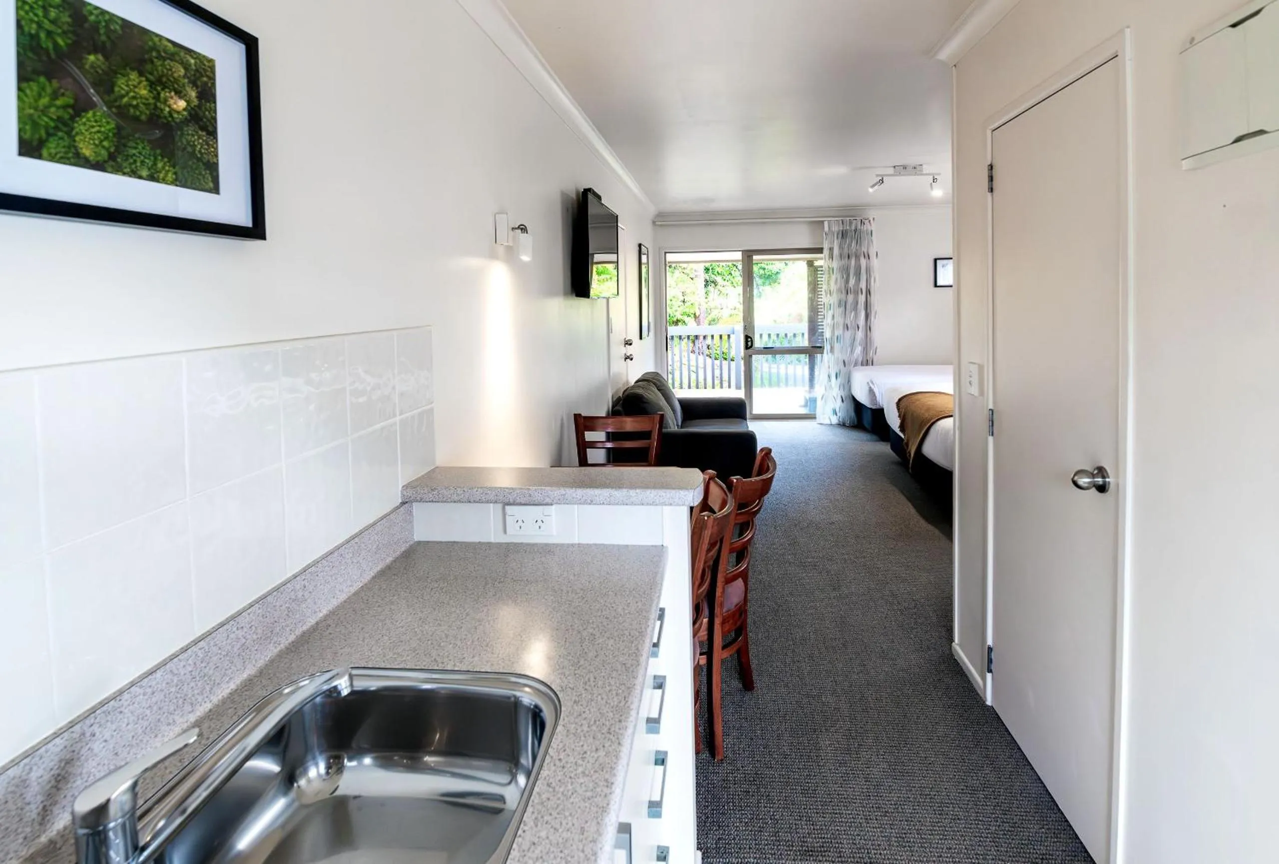 Kitchen or kitchenette in Ripple Rotorua