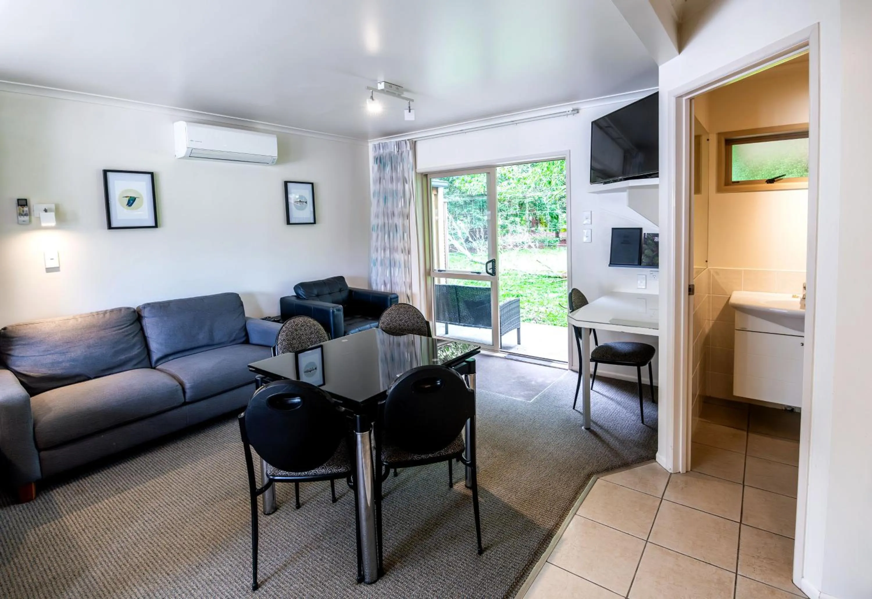 Seating area in Ripple Rotorua