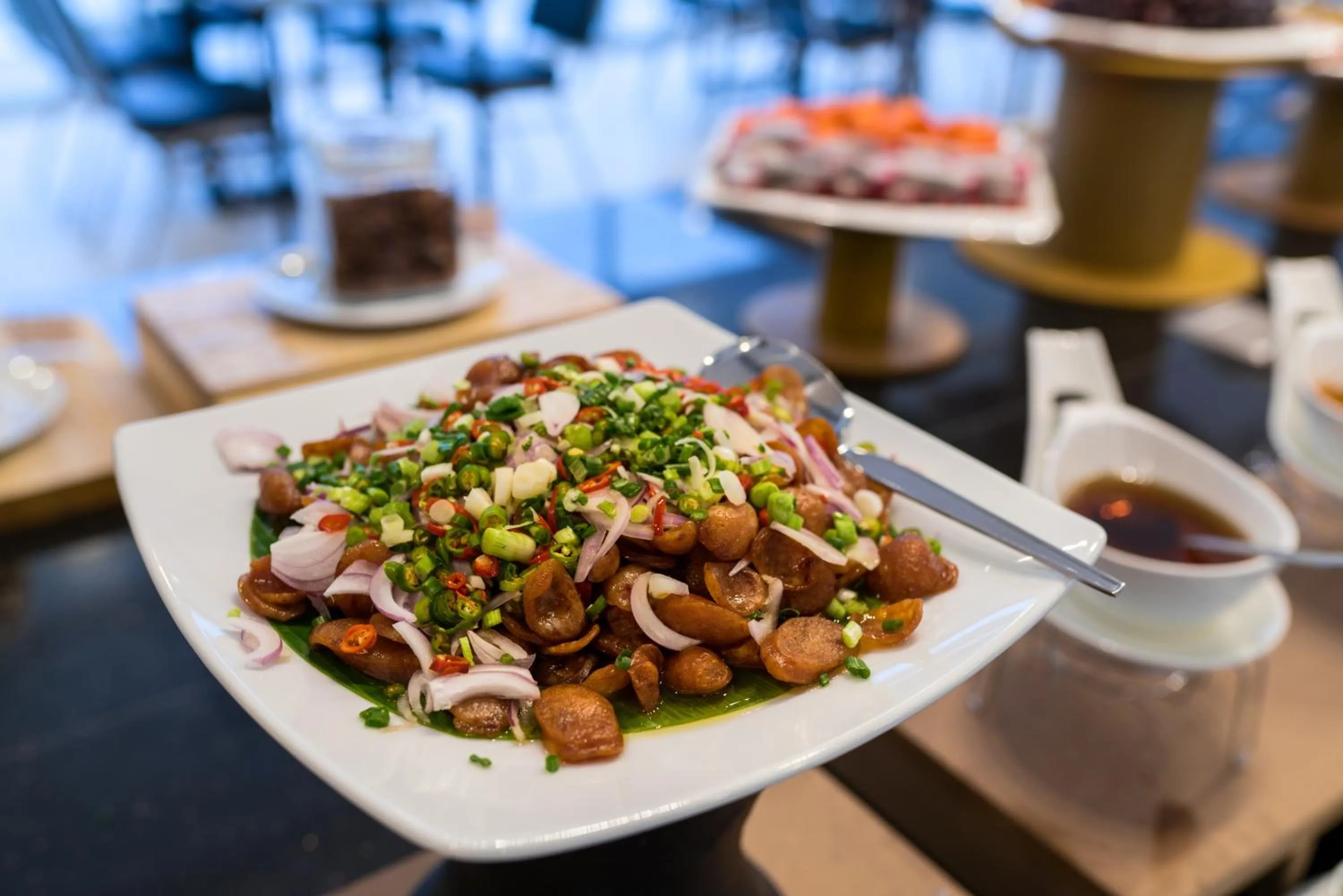 Restaurant/places to eat in Bay Window at Sea