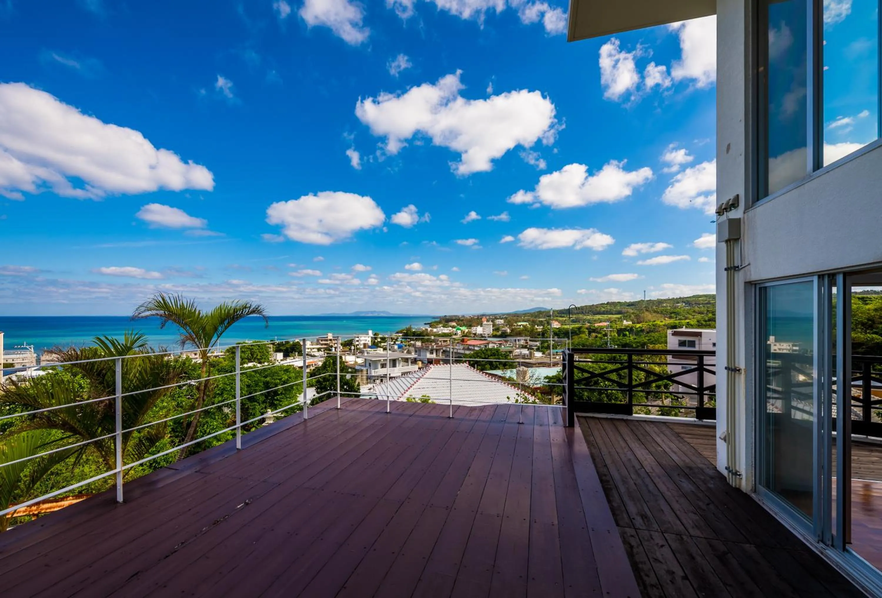 Sea view in E-horizon Resort Condominium Yomitan