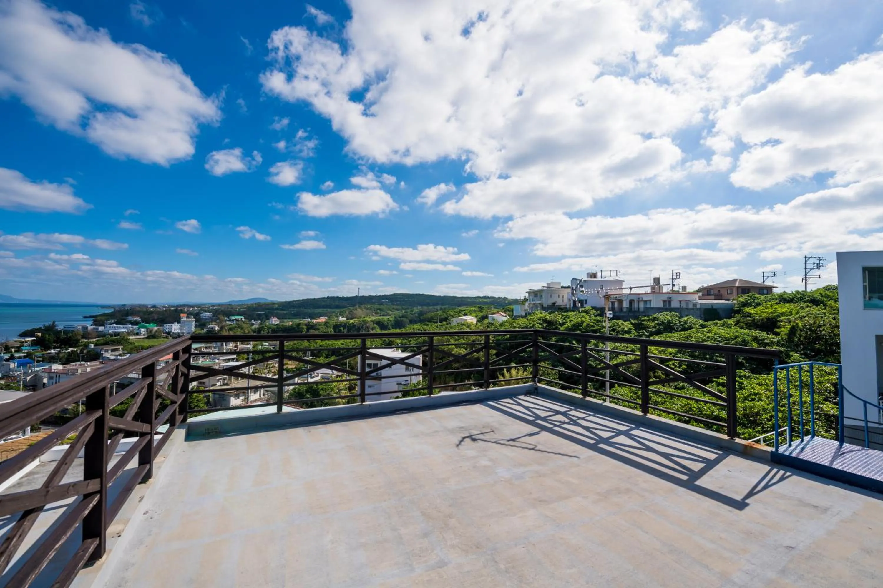 Sea view in E-horizon Resort Condominium Yomitan