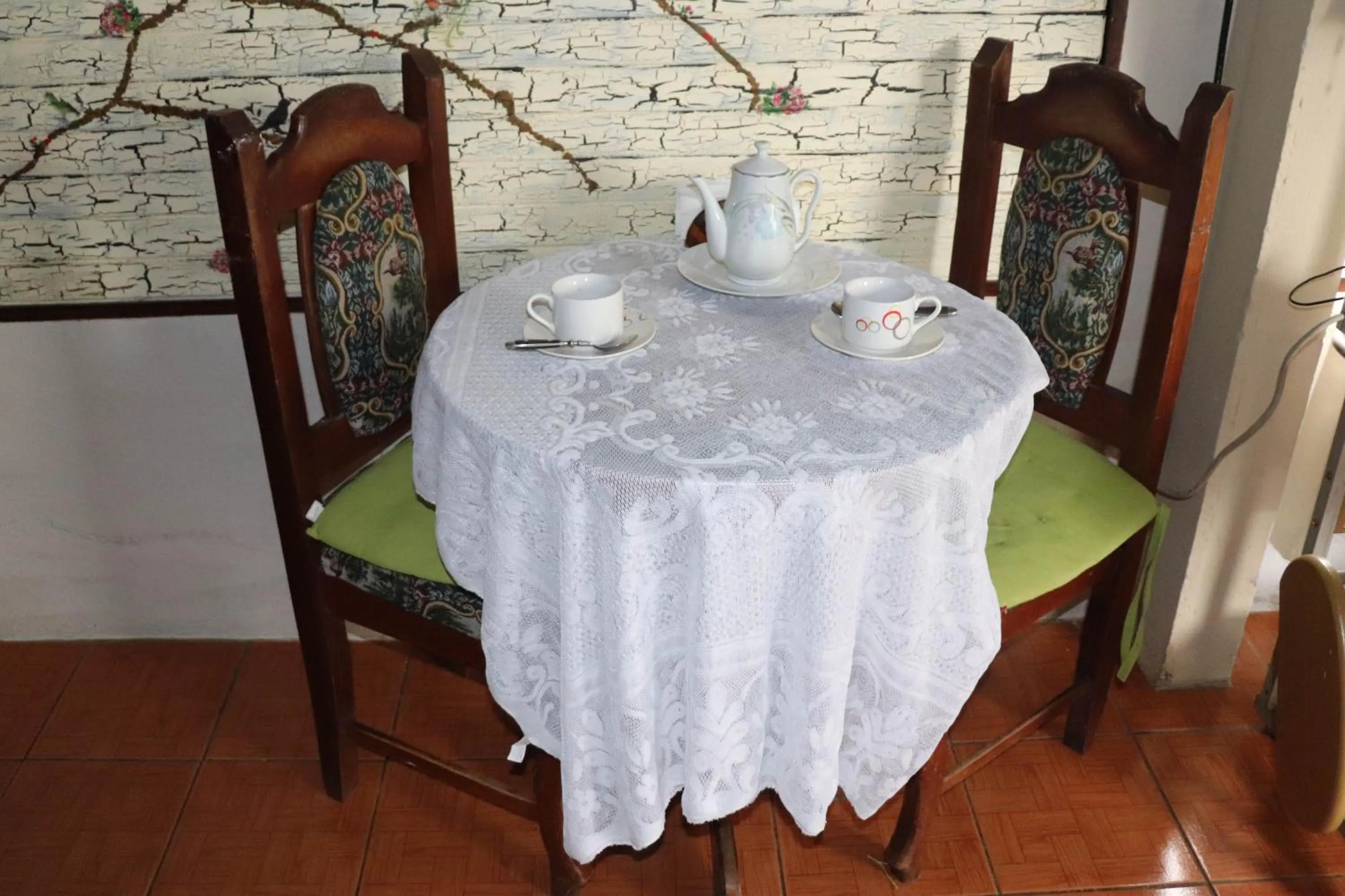 Dining area in Casa Copalchi