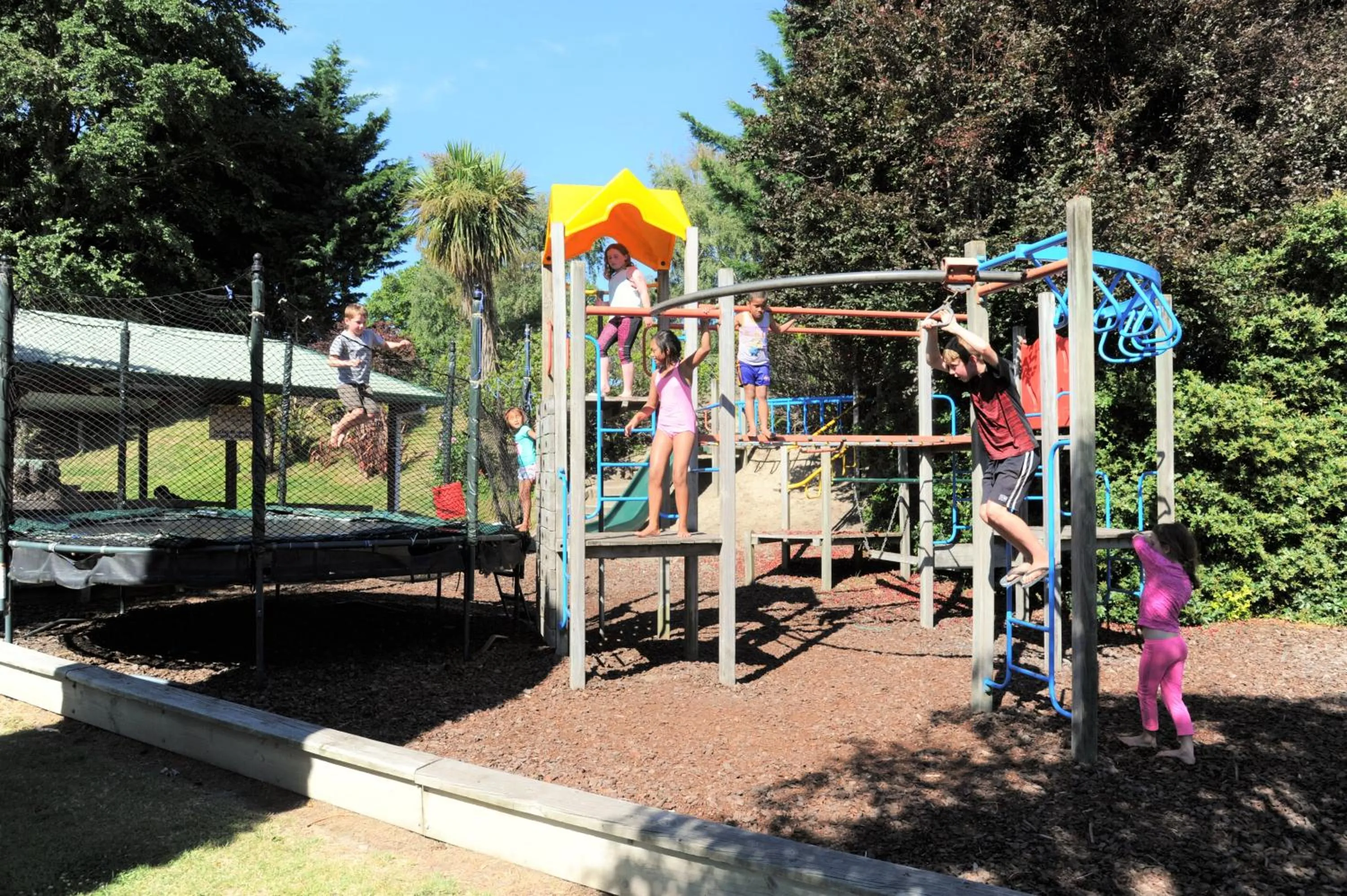 Day in Blenheim Bridges Holiday Park