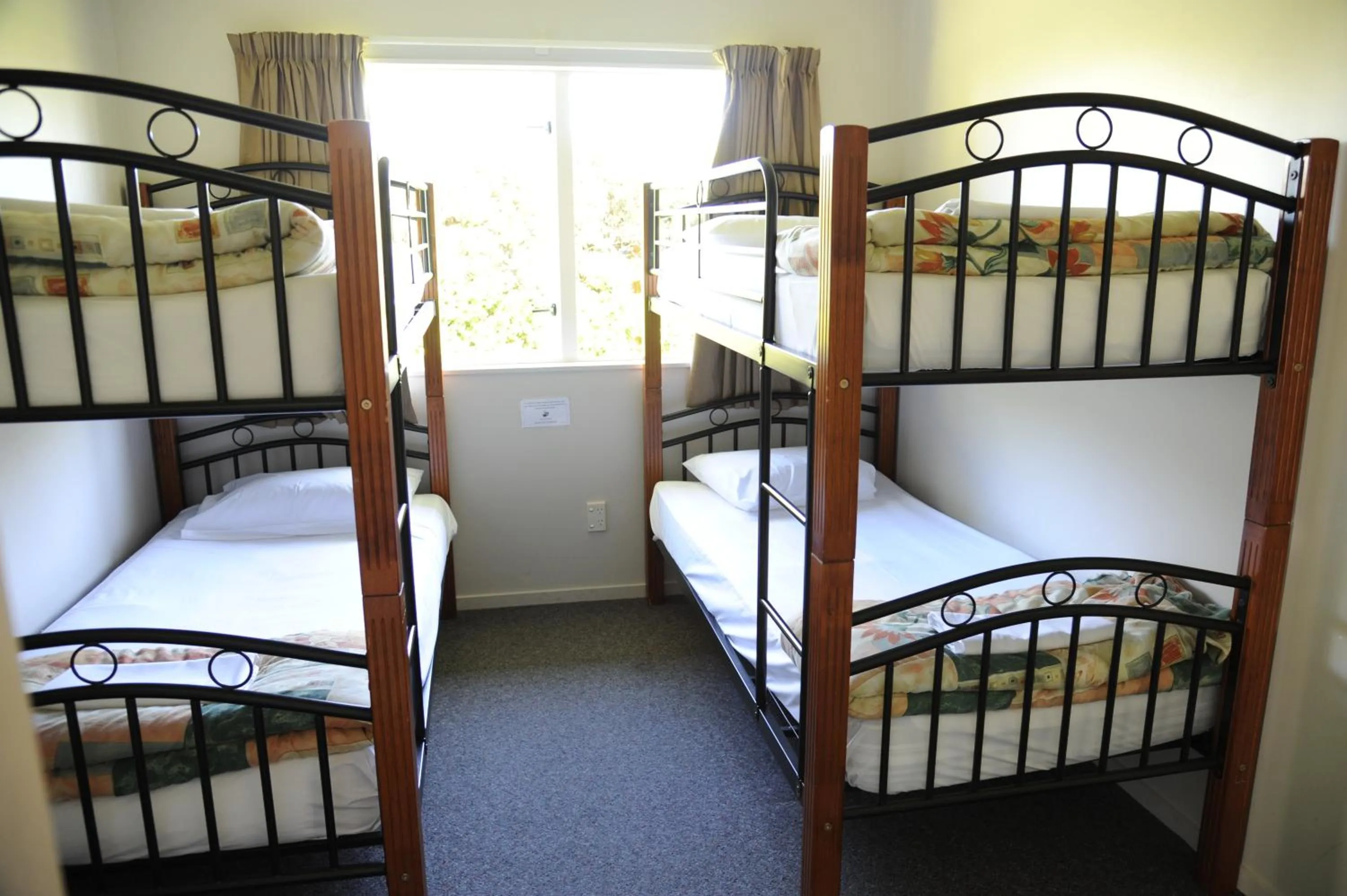 Bed in Blenheim Bridges Holiday Park