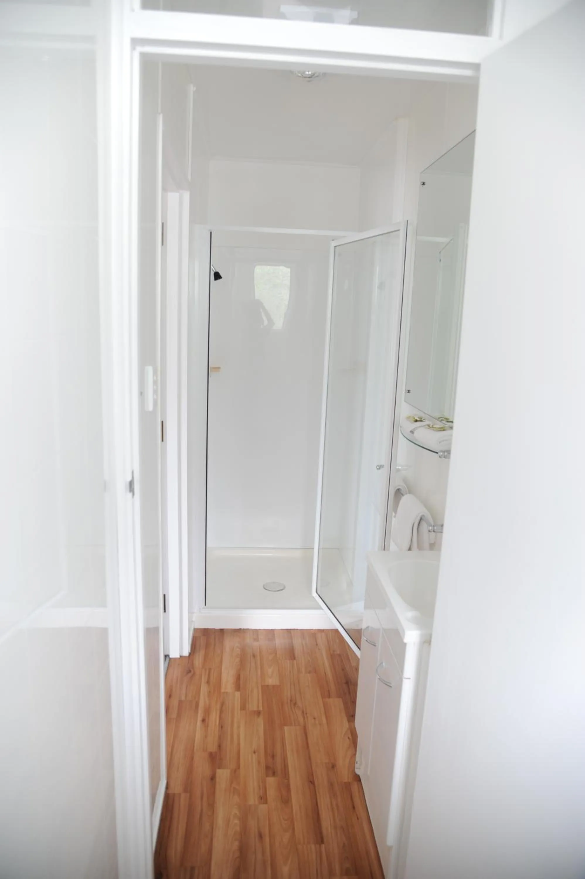 Bathroom in Blenheim Bridges Holiday Park