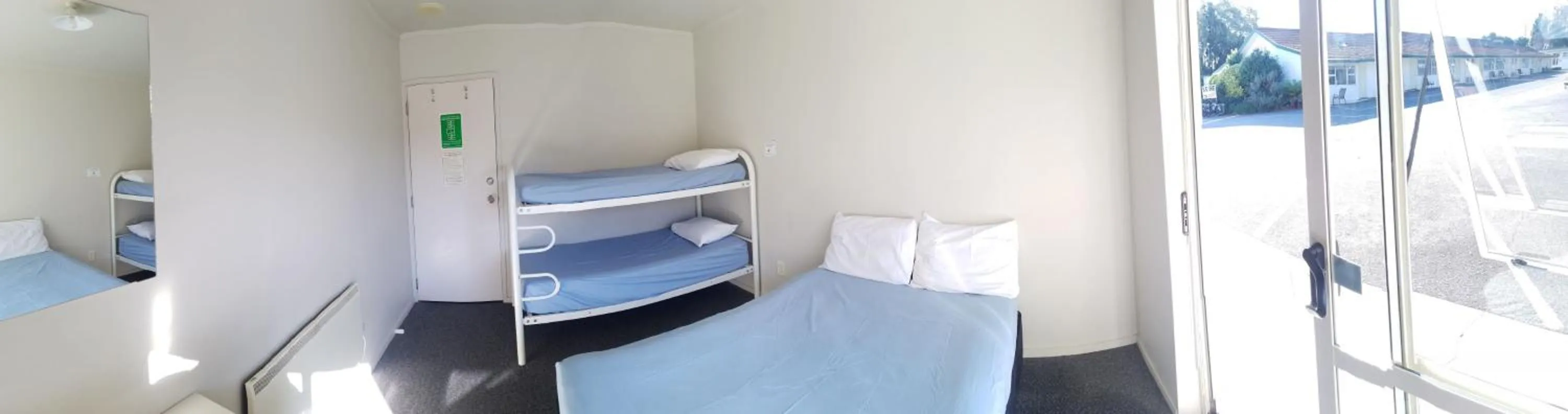 Bed in Blenheim Bridges Holiday Park