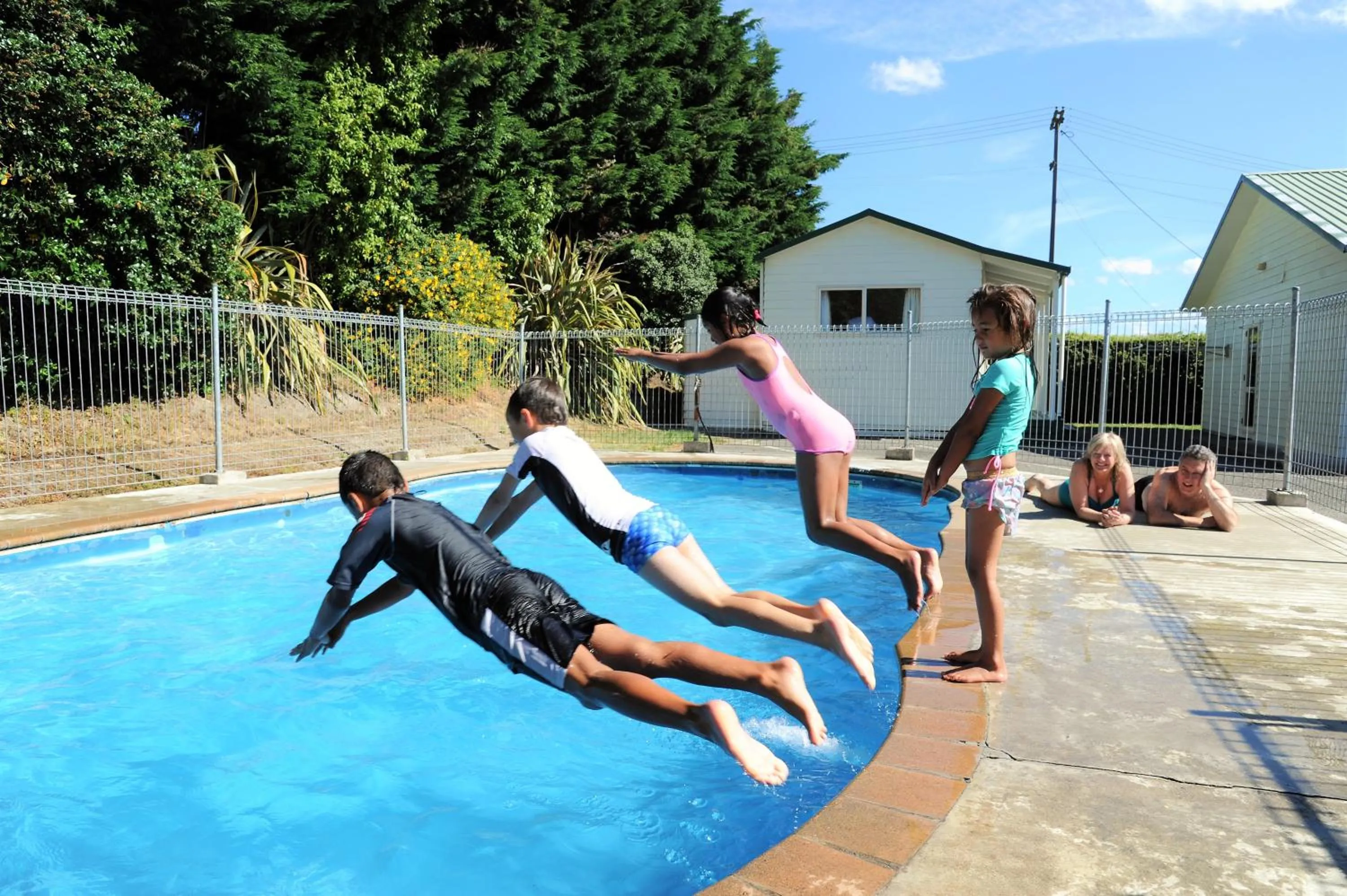 Summer in Blenheim Bridges Holiday Park