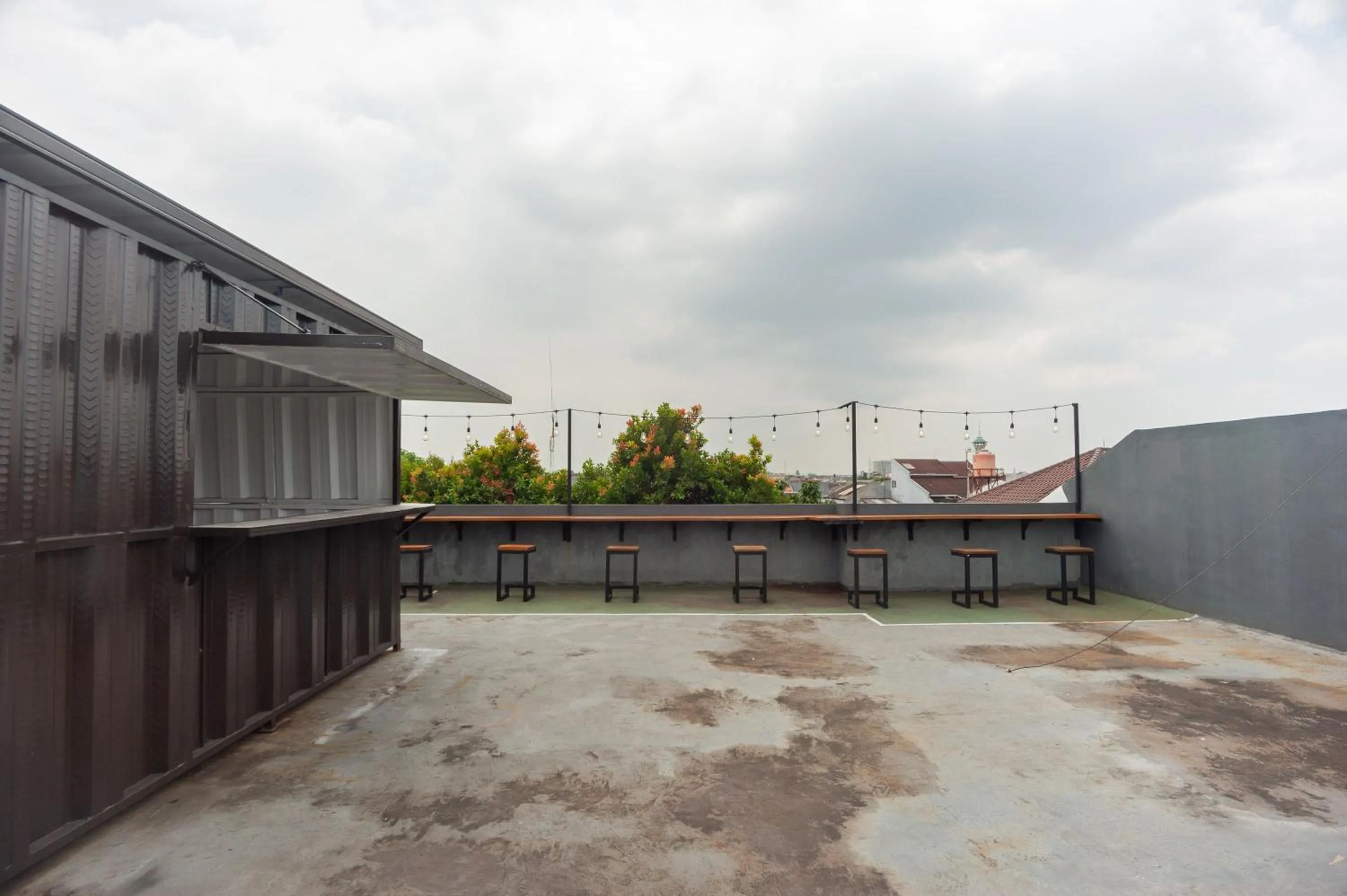 Property building in RedDoorz Syariah near Grand Galaxy Park