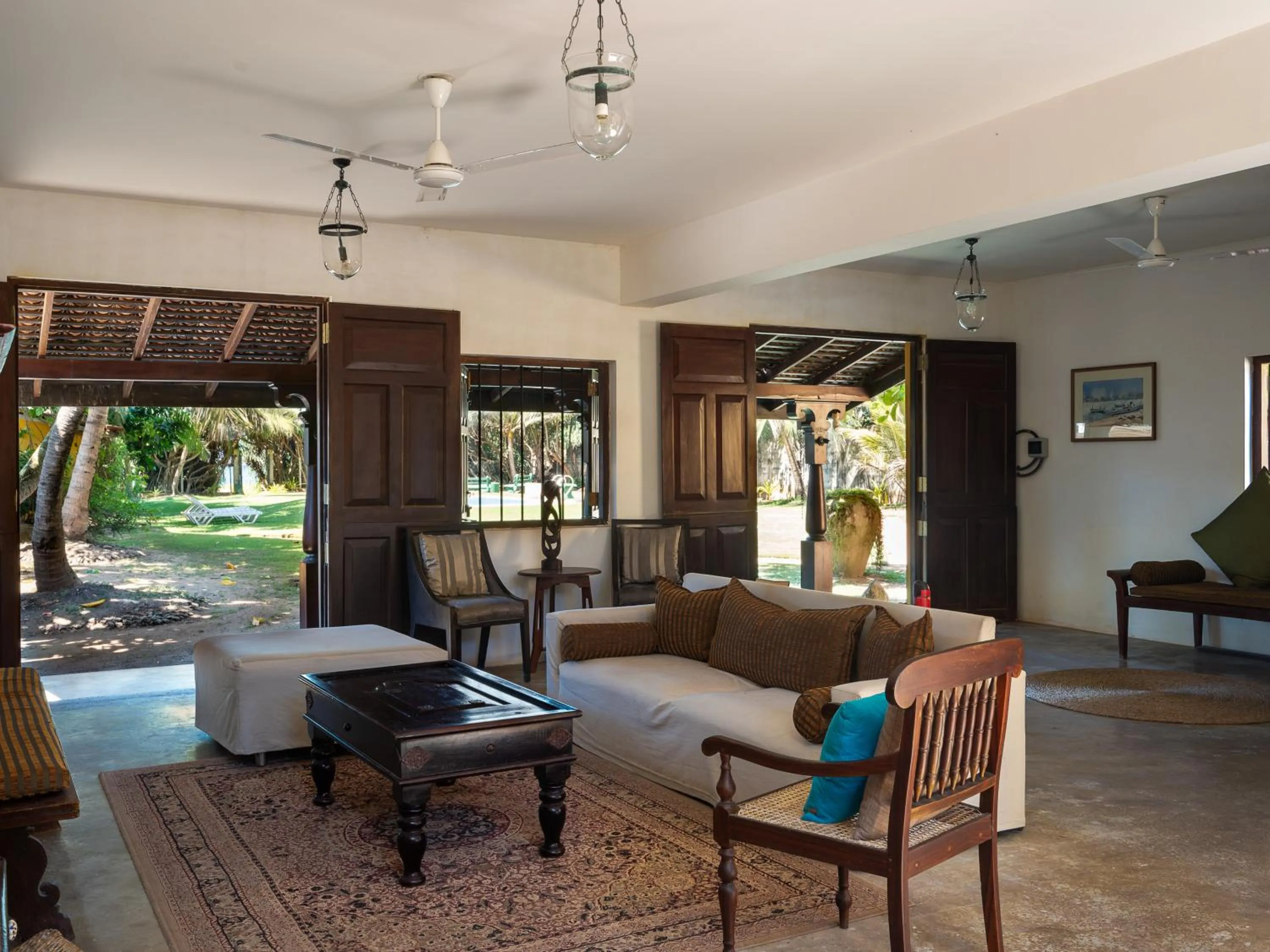 Living room in Villa Sunbird Negombo