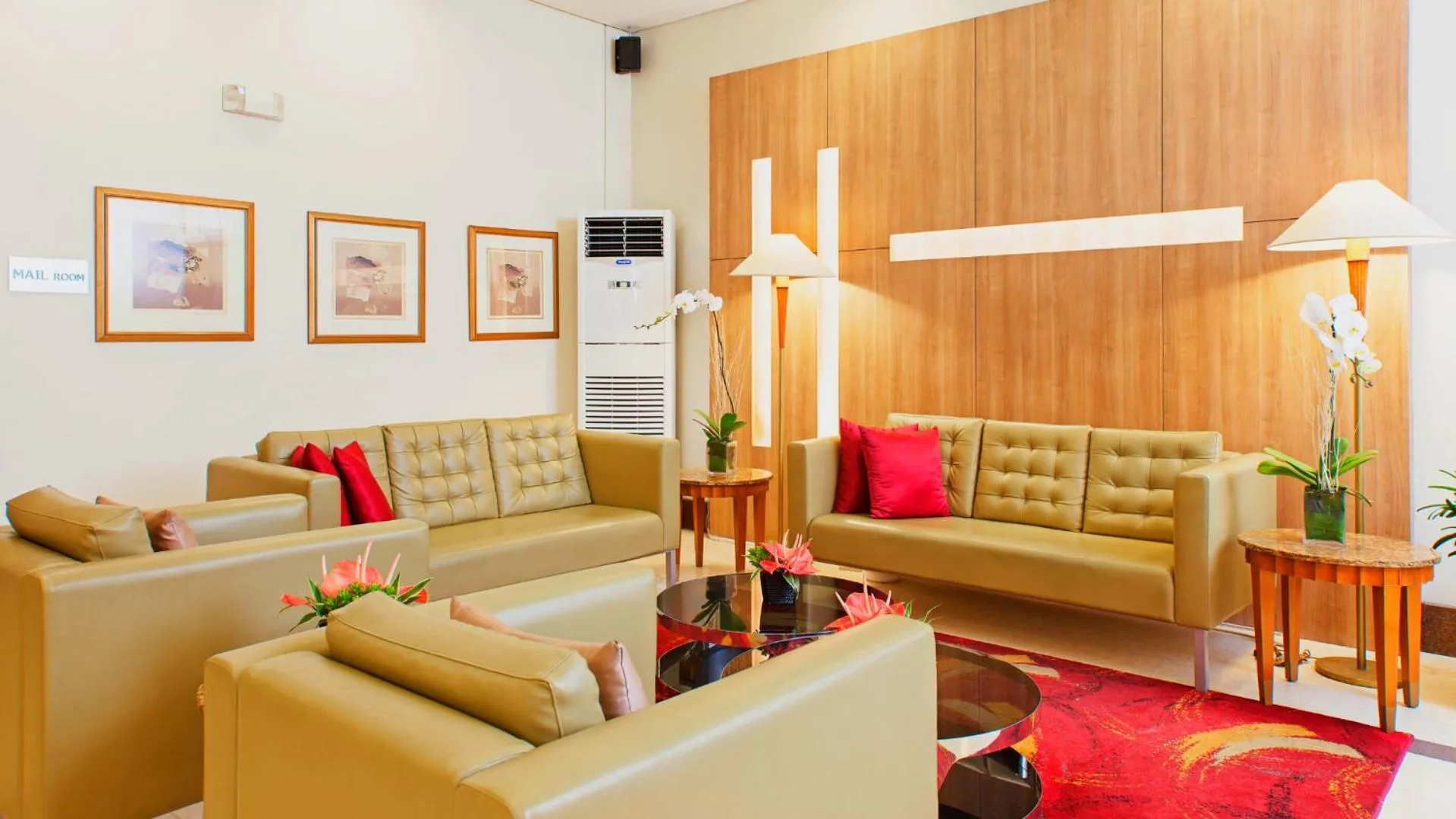 Lobby or reception in One Pacific Place Serviced Residences