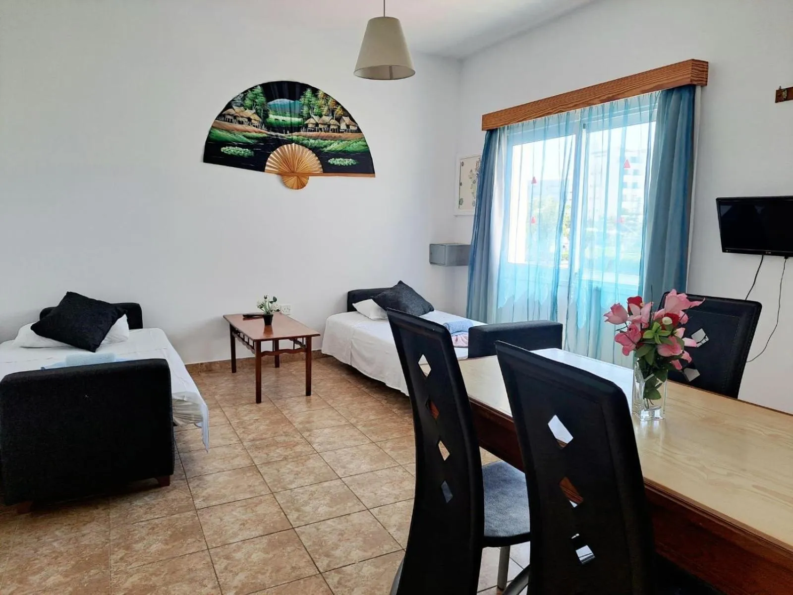 Living room in Florence Hotel Apartments