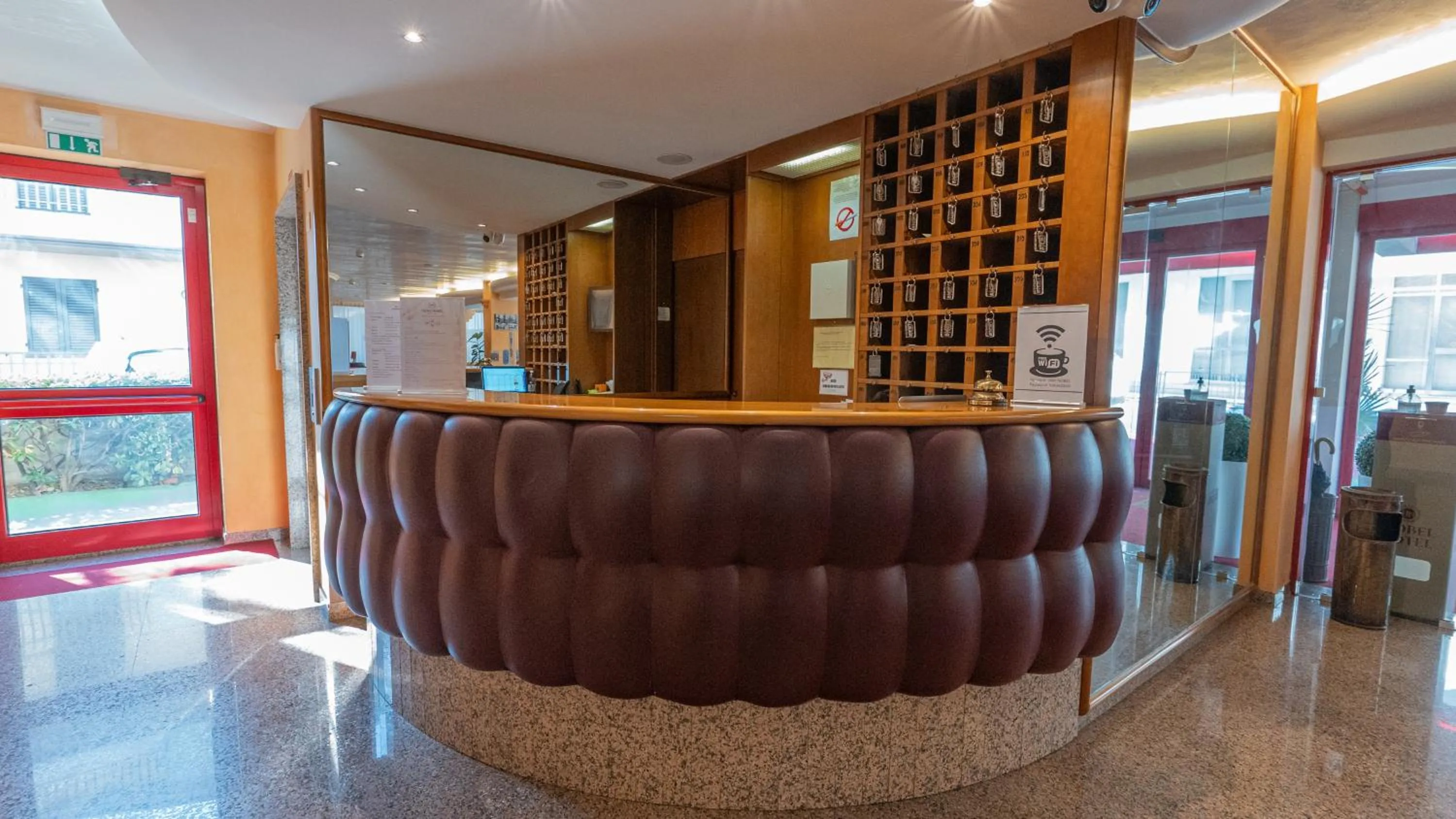 Lobby or reception in Hotel Nobel