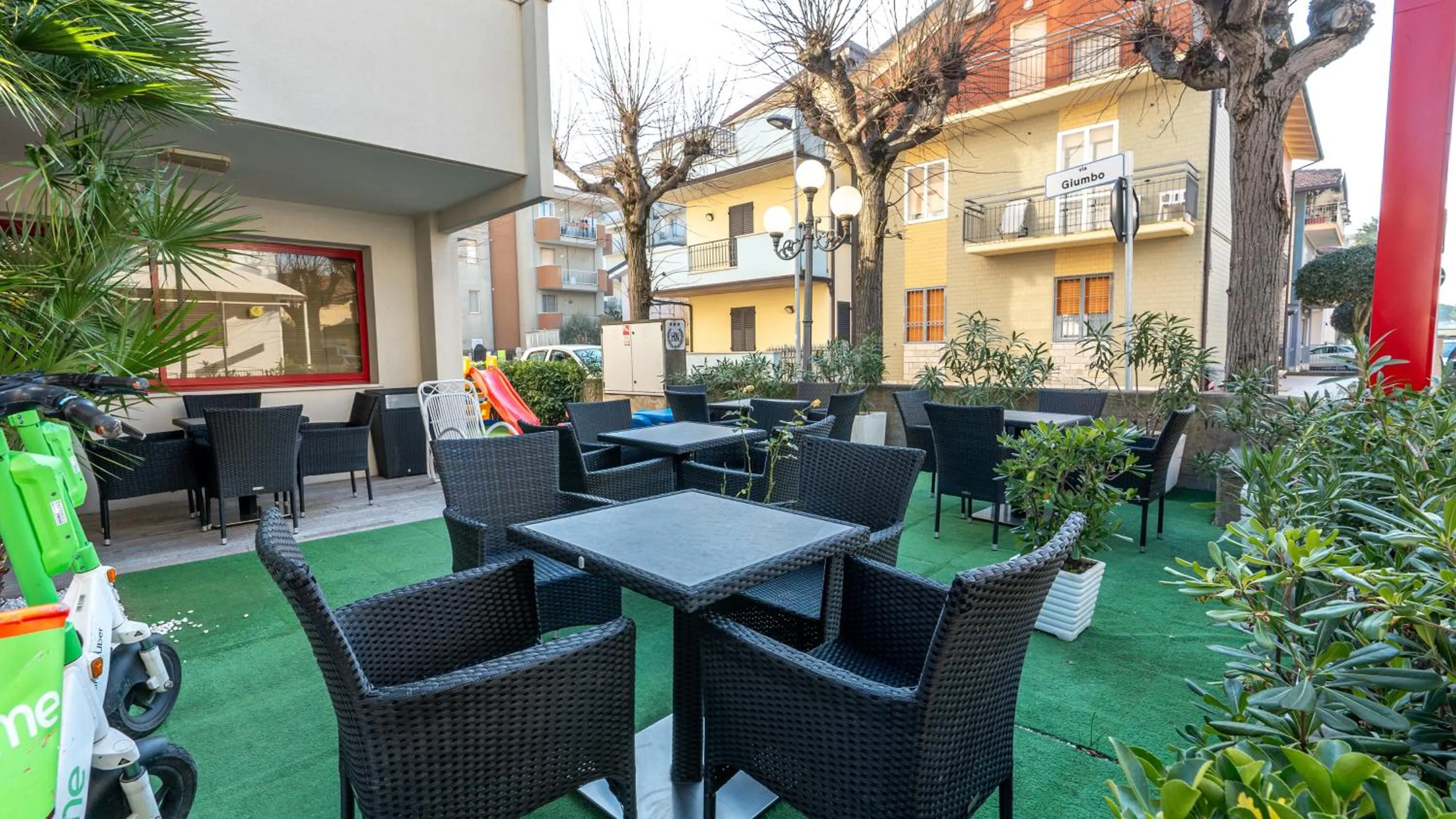 Garden in Hotel Nobel