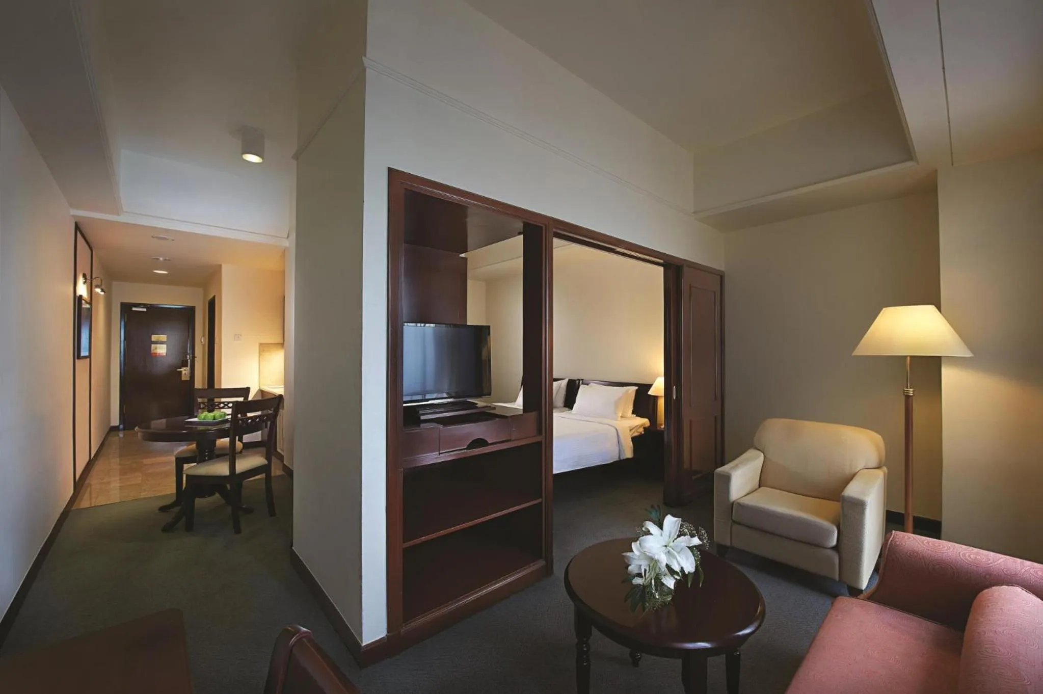 Bedroom in Comfort Service Apartment at Times Square KL