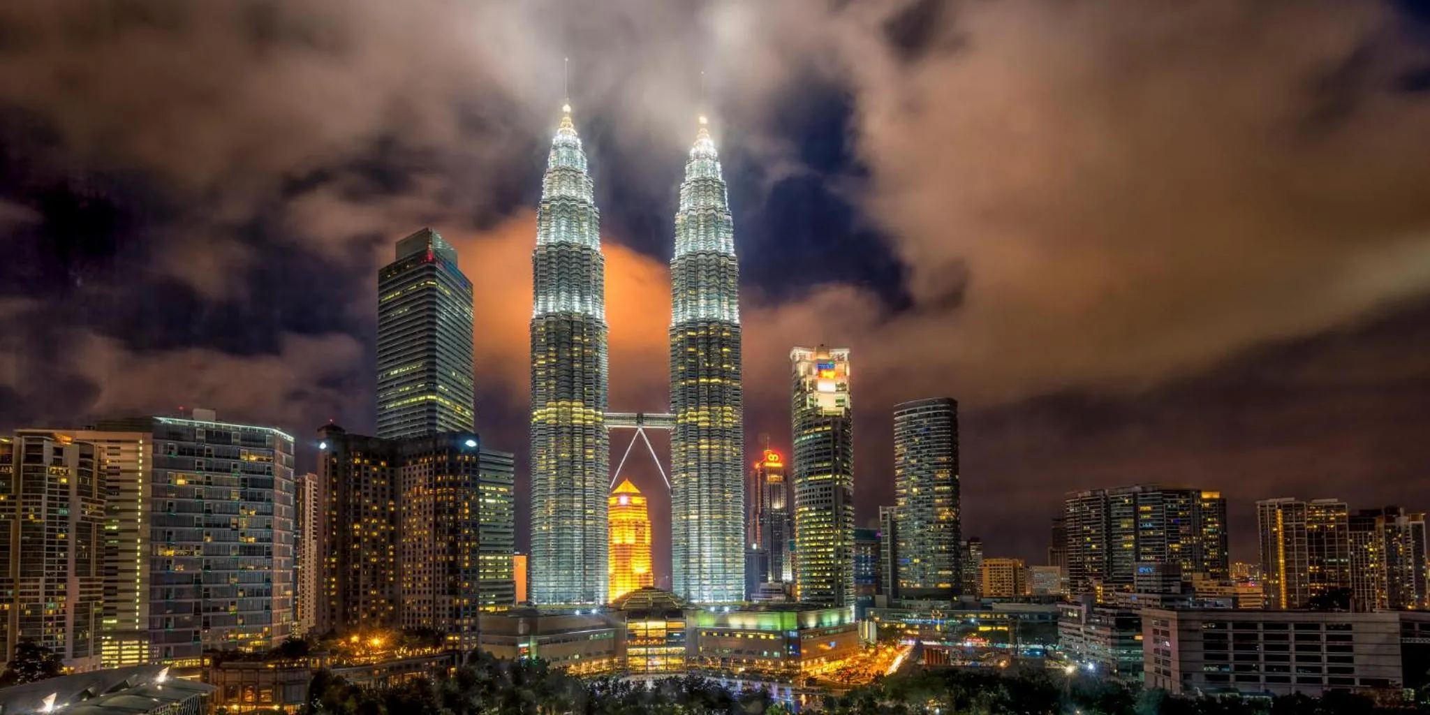 City view in Comfort Service Apartment at Times Square KL