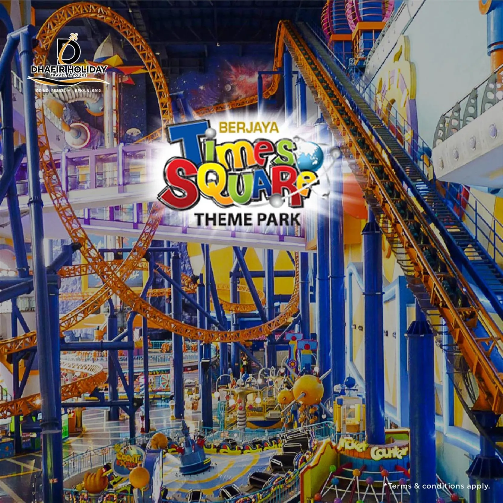 Nearby landmark in Comfort Service Apartment at Times Square KL