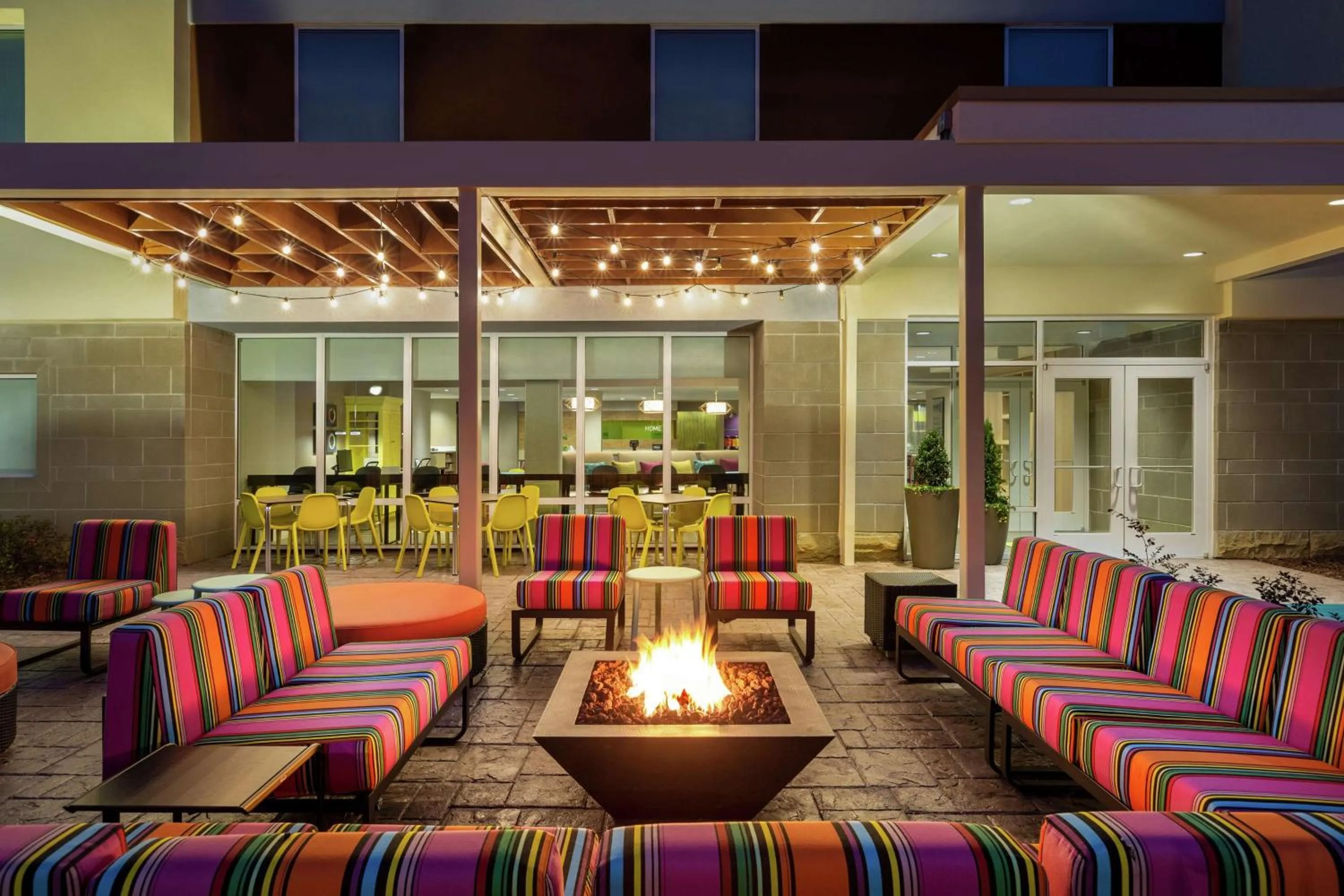 Patio in Home2 Suites By Hilton Statesboro