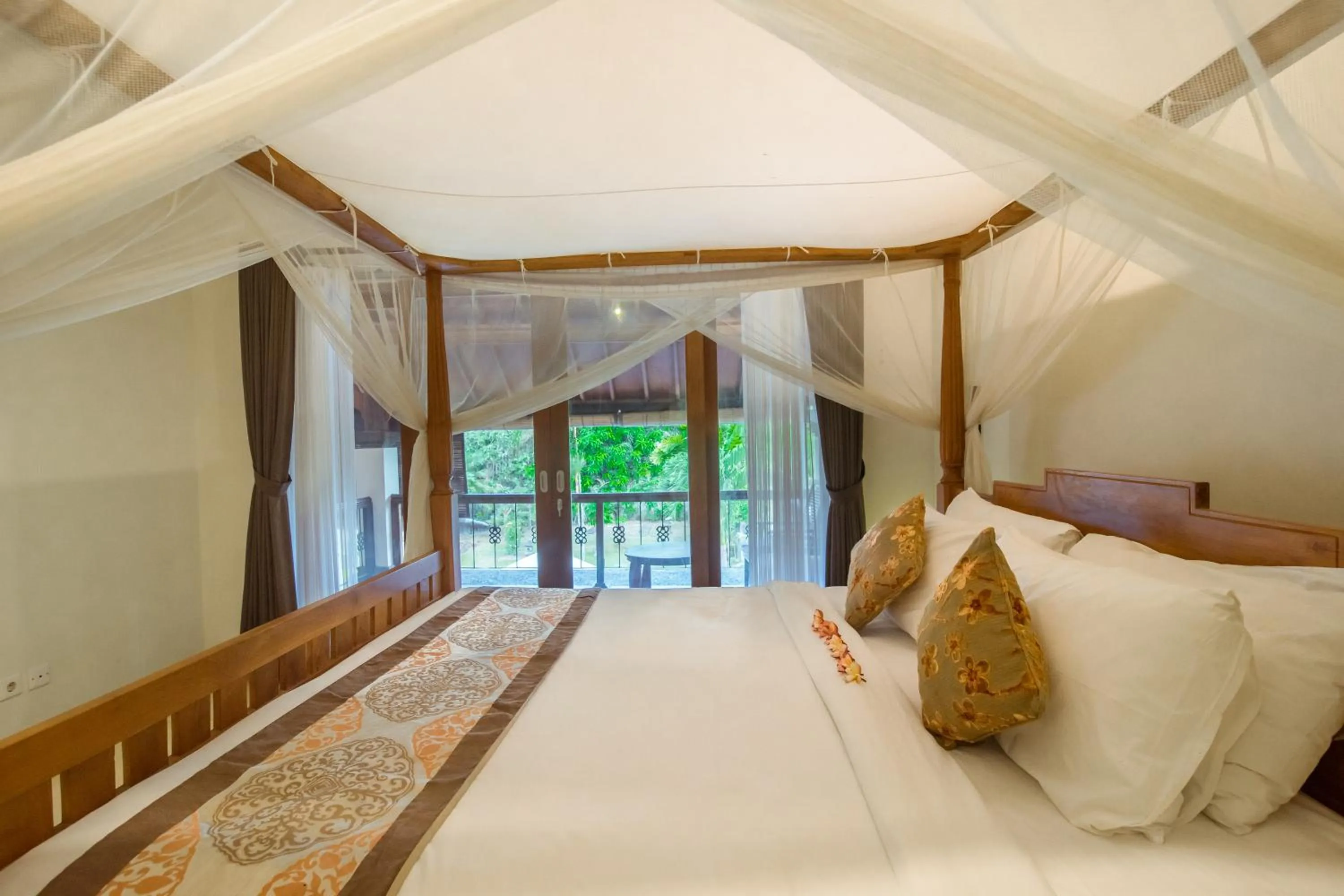 Bed in Baliana Villa Seminyak