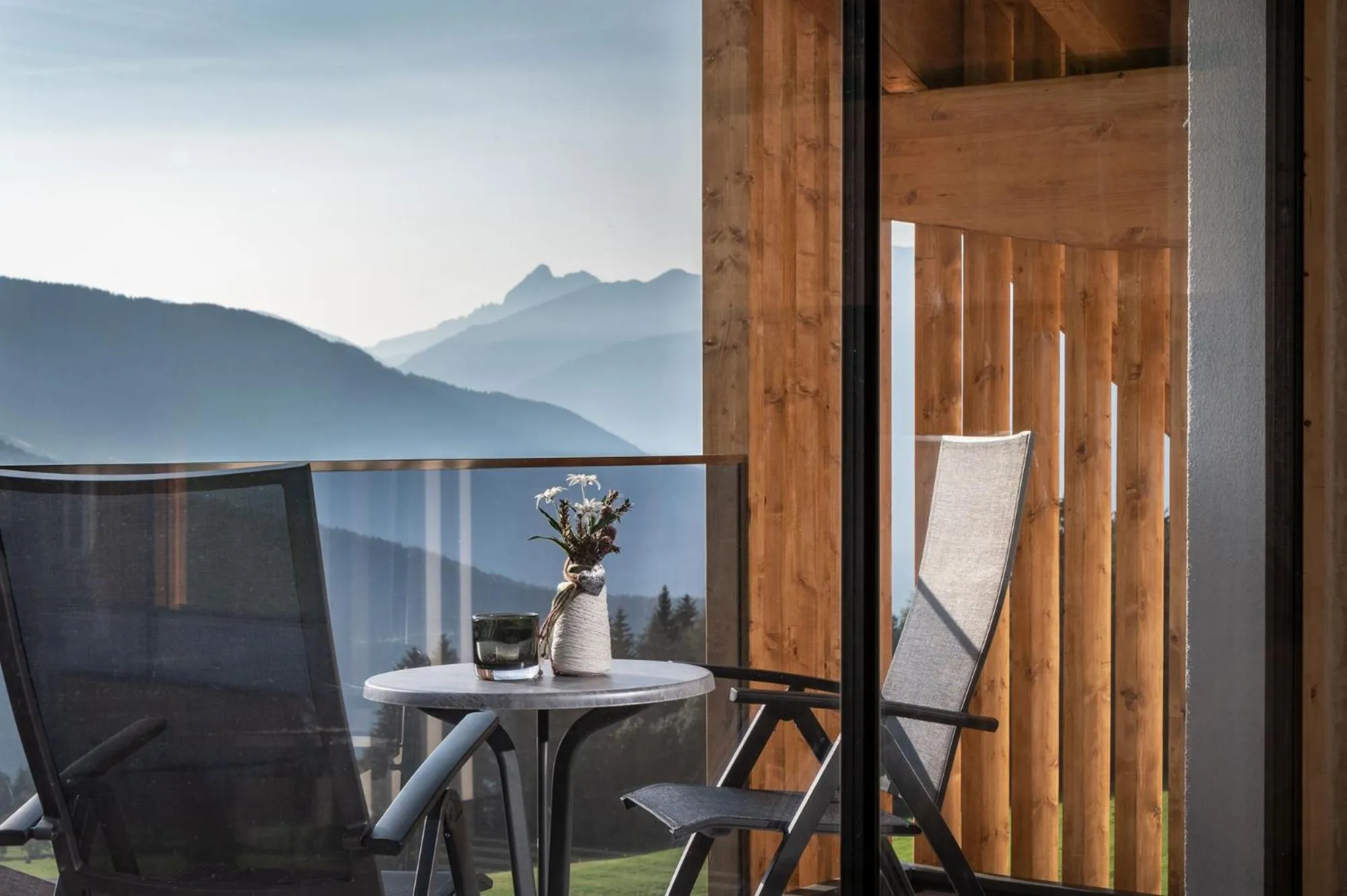 Mountain view in Hotel Edelweiss