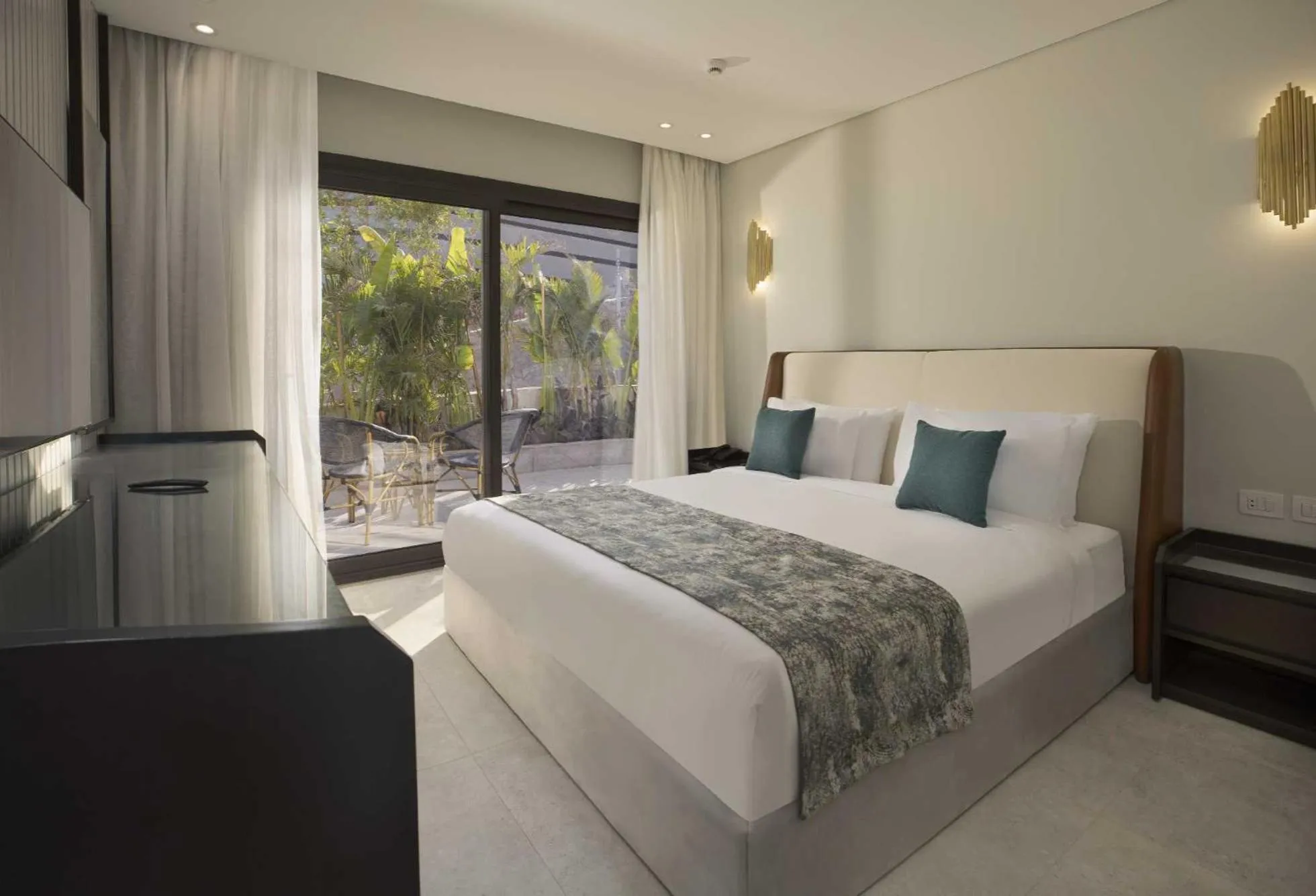 Bed in V Hotel Sharm El Shiekh