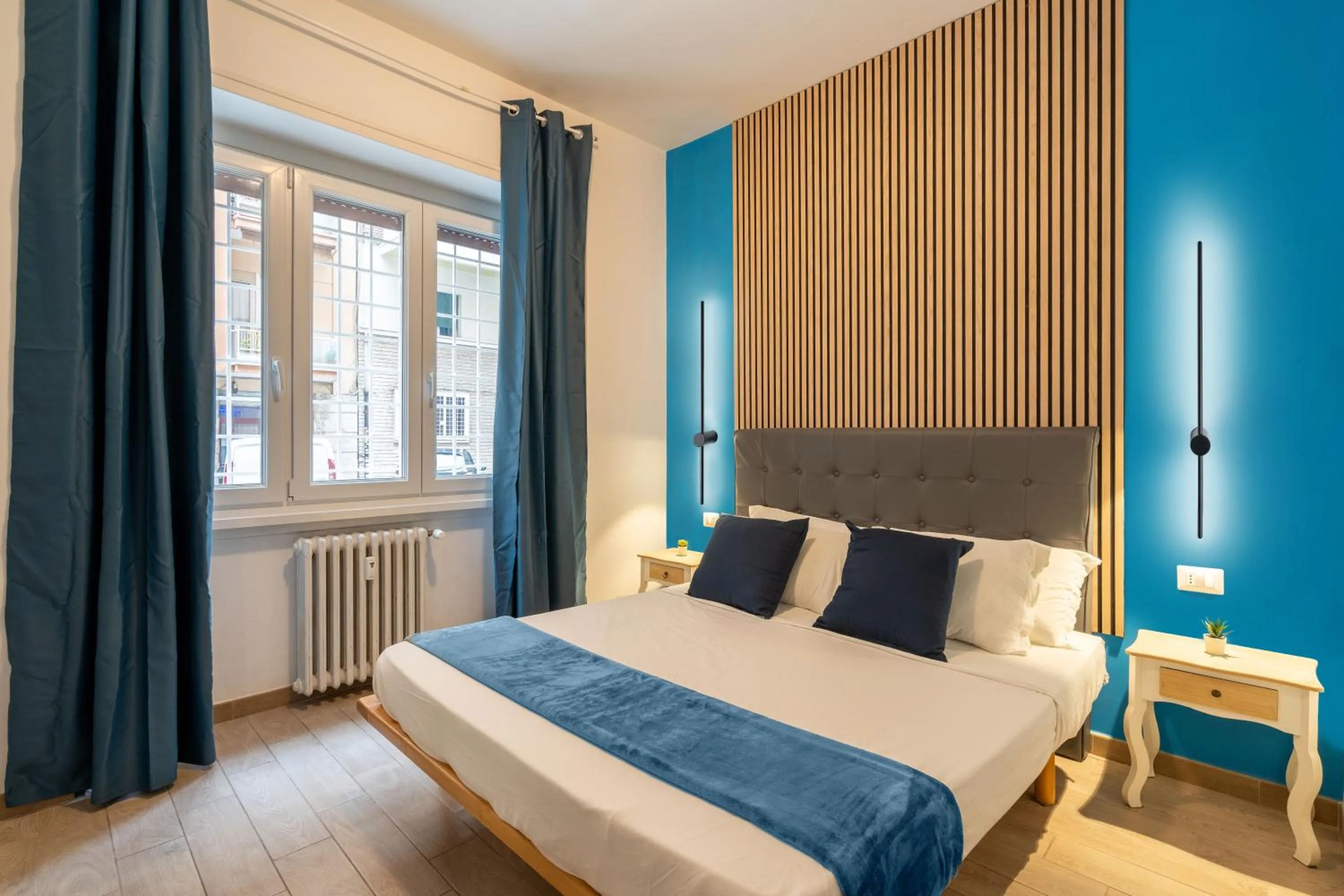 Bed in VaticanRome GUESTHOUSE