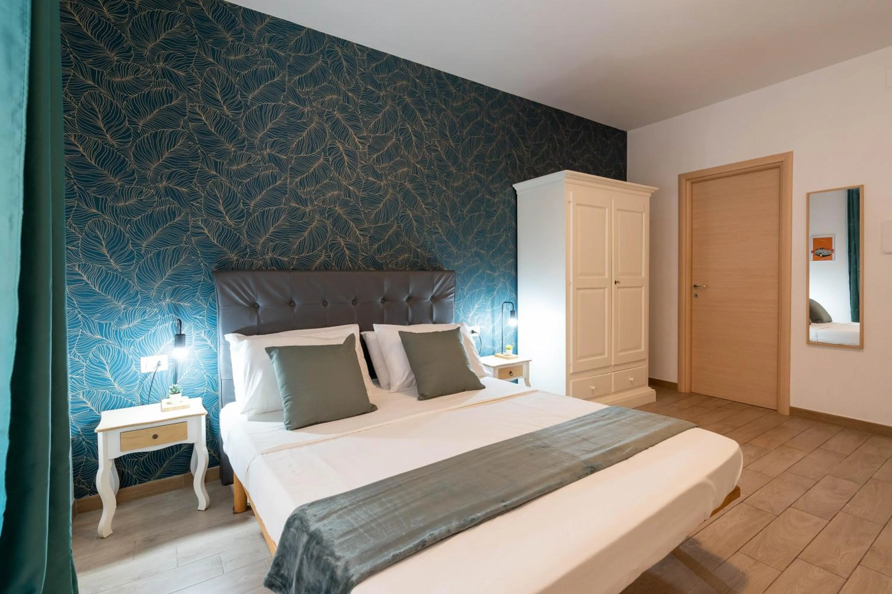 Bed in VaticanRome GUESTHOUSE