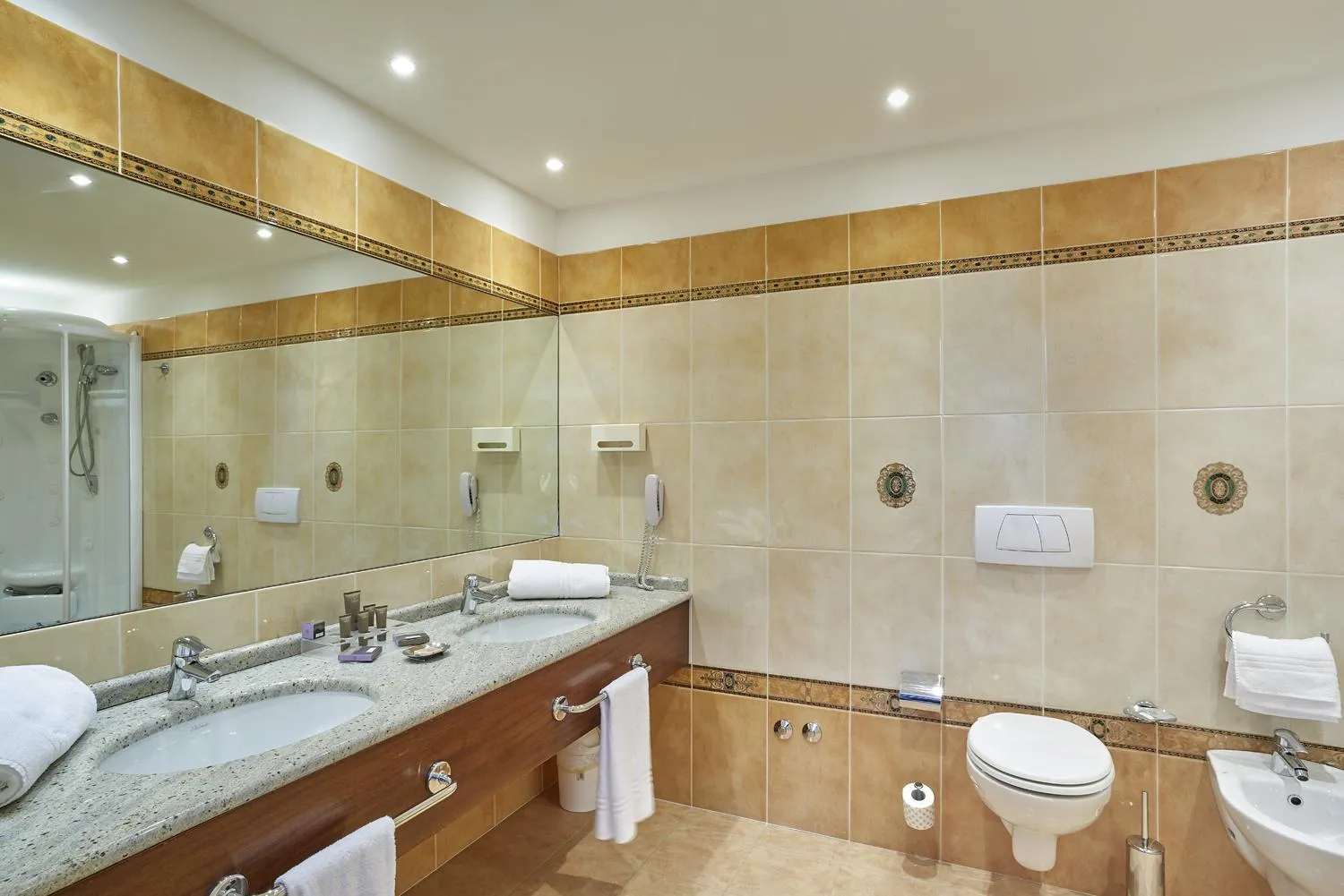 Toilet in Meditur Hotel Bologna