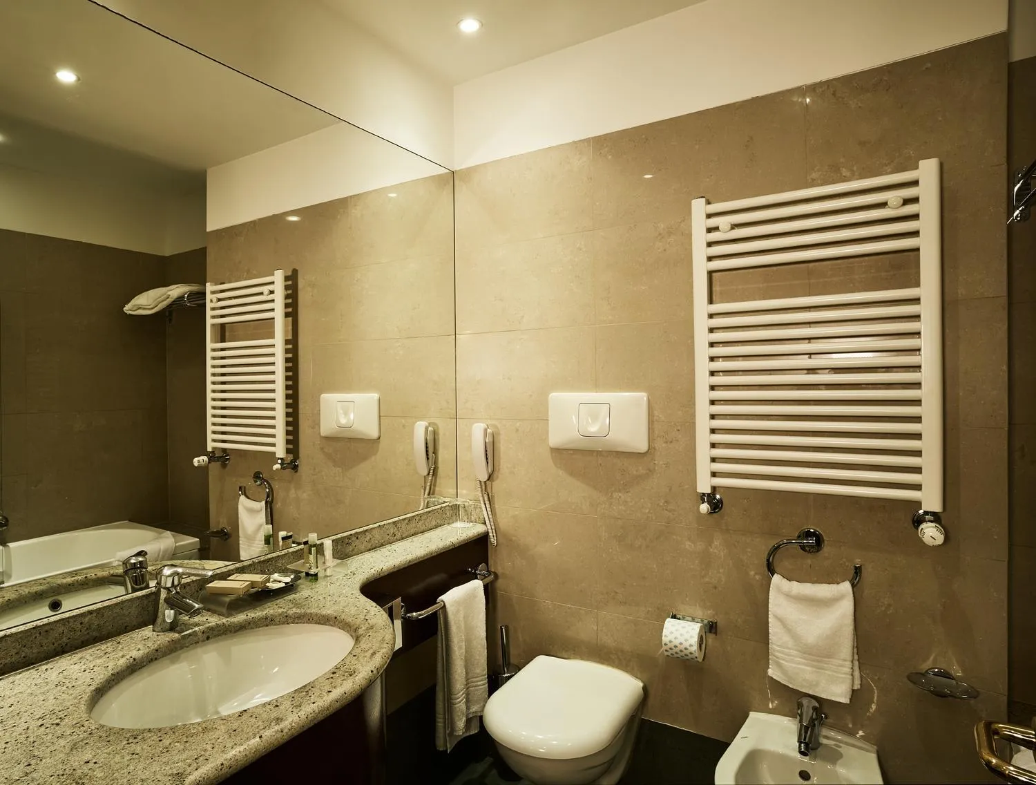 Toilet in Meditur Hotel Bologna