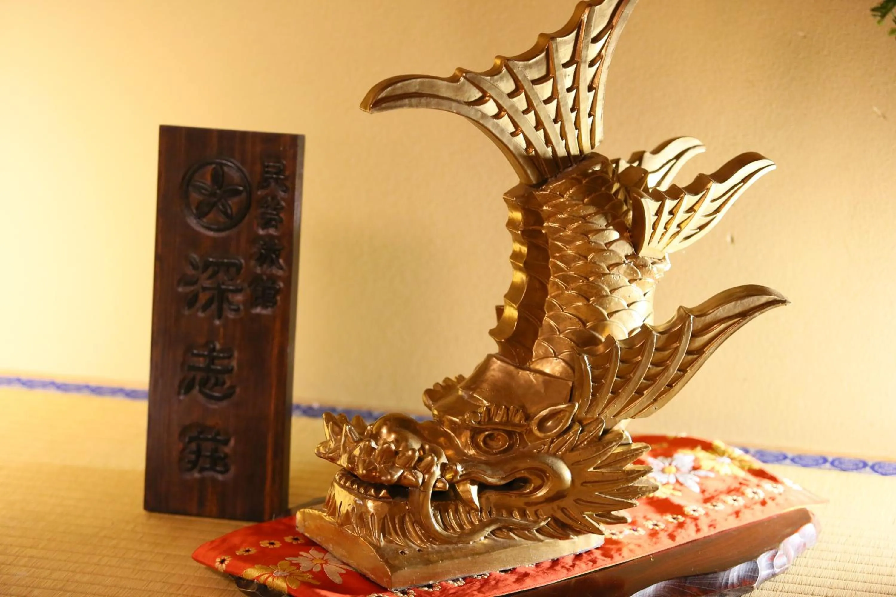 Decorative detail in Fukashiso