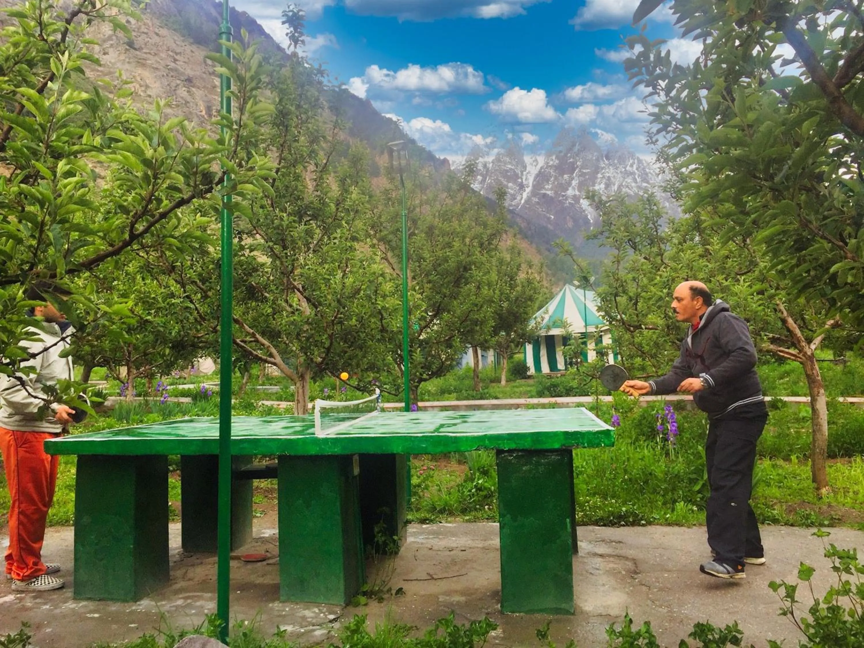 Children play ground in Banjara Camp and Retreat Sangla