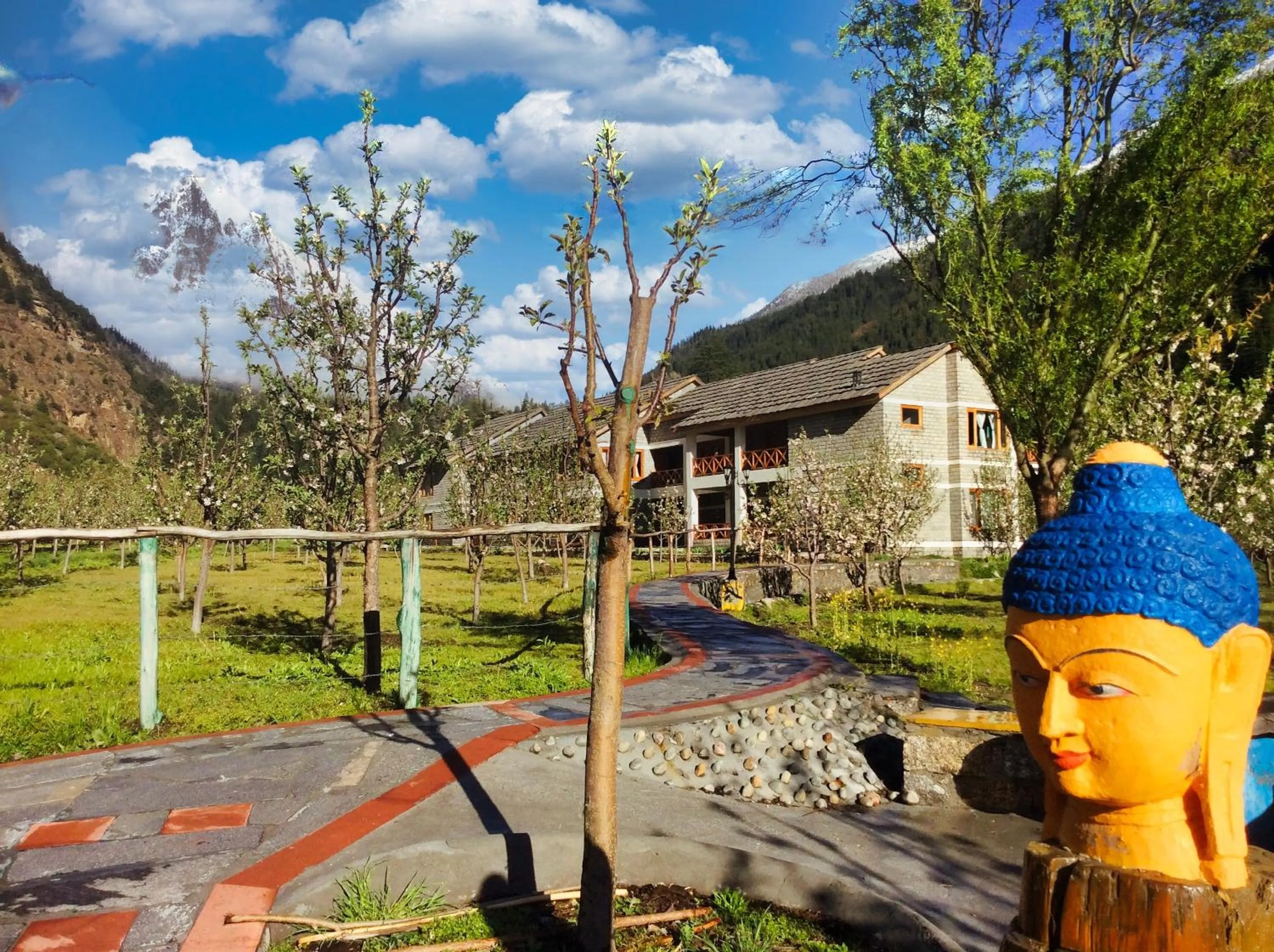 Property building in Banjara Camp and Retreat Sangla