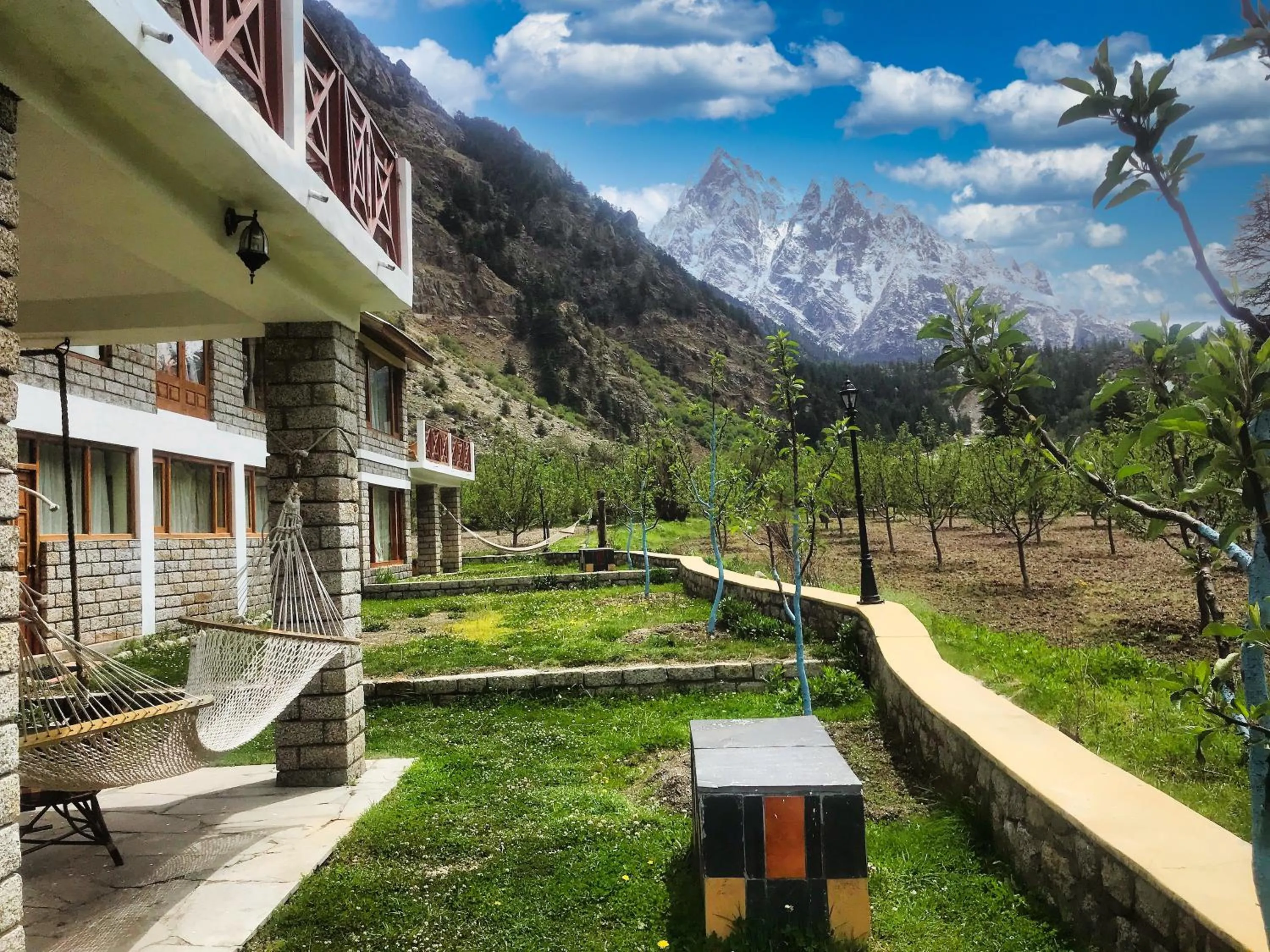 Garden in Banjara Camp and Retreat Sangla