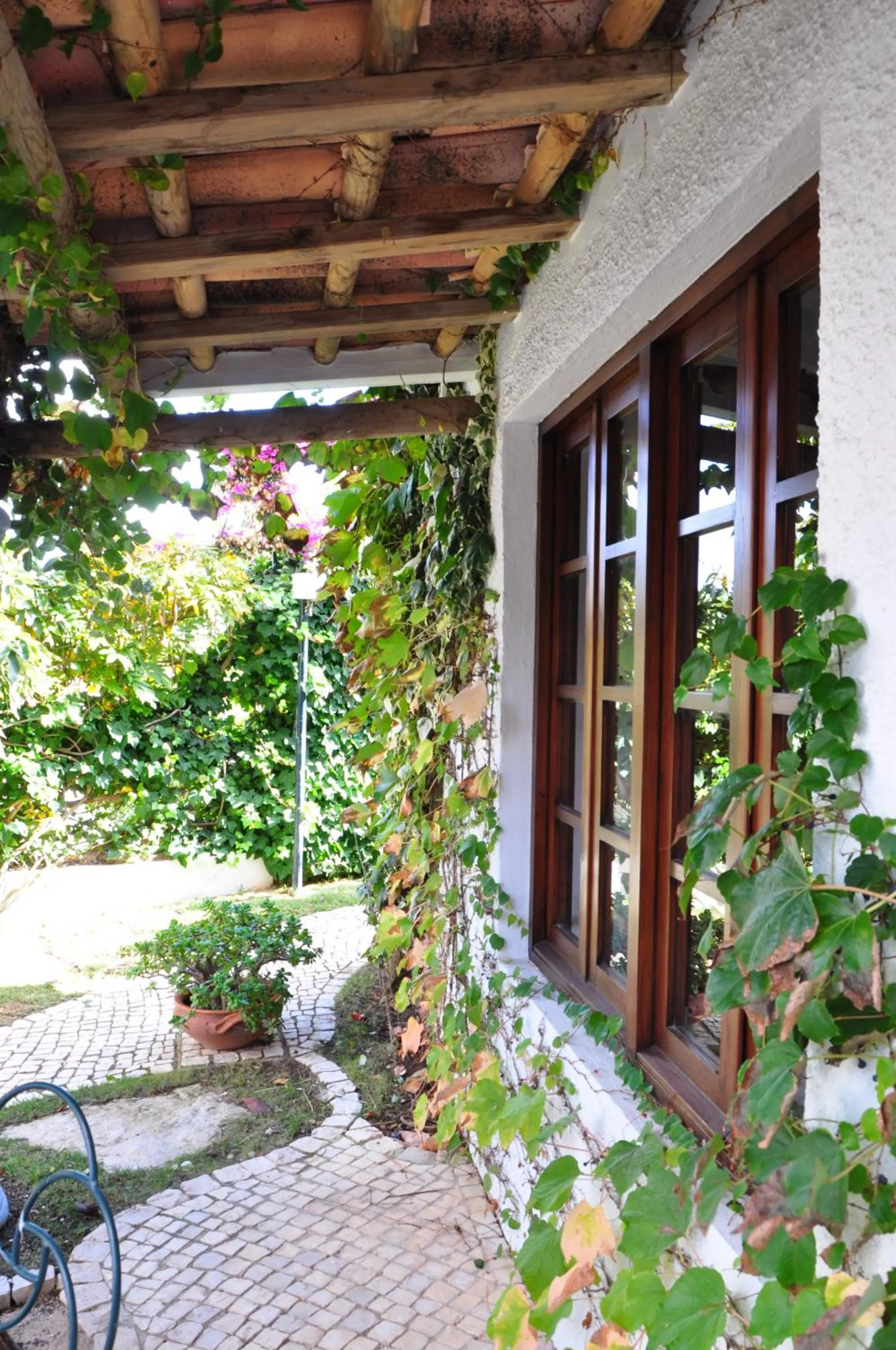 Patio in Uma Casa a Beira Sol