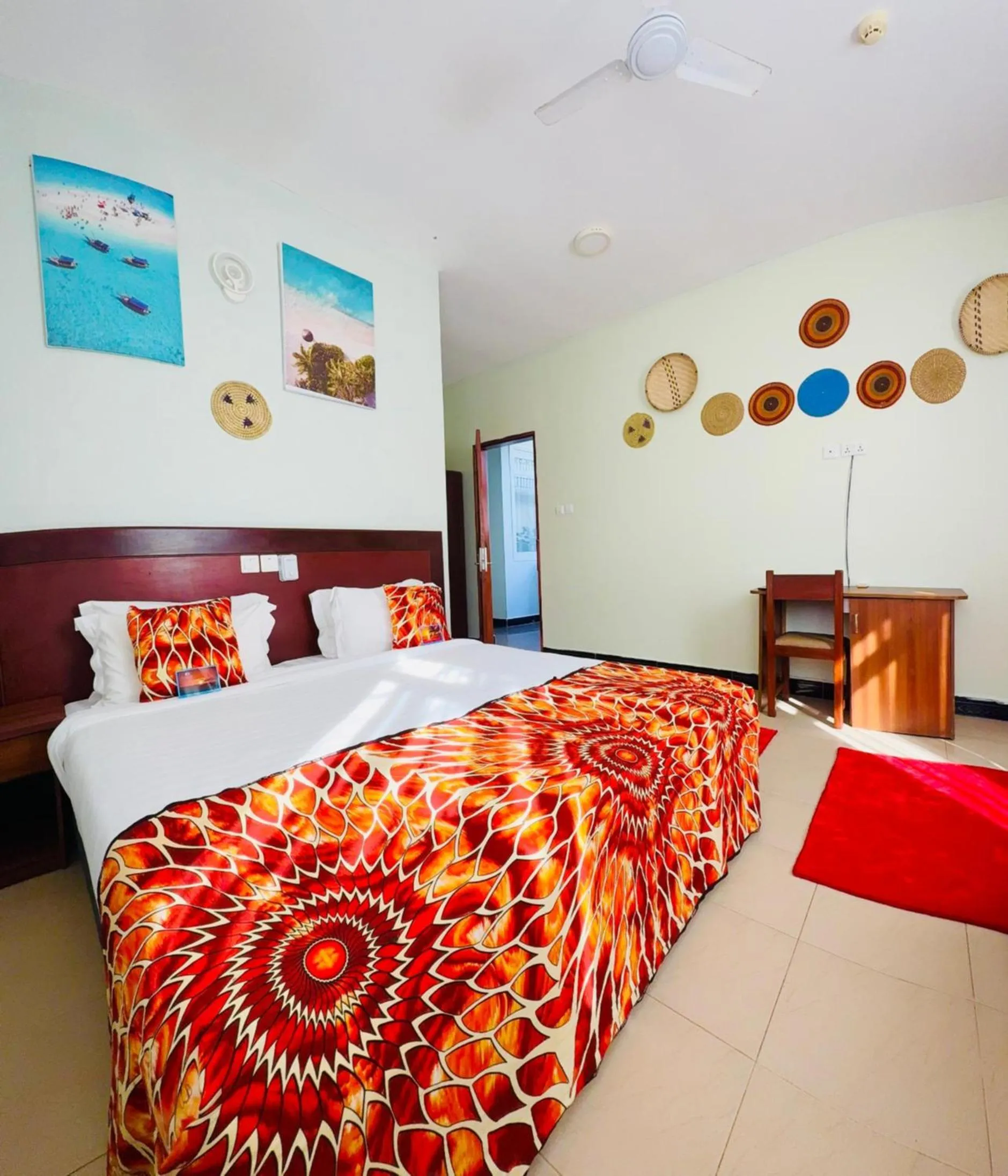 Bed in Sea Crest Hotel